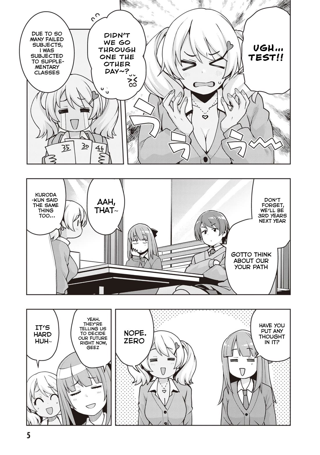 Kuro Gyaru-san ga Kuru! Chapter 37 page 5 - Chapter 37