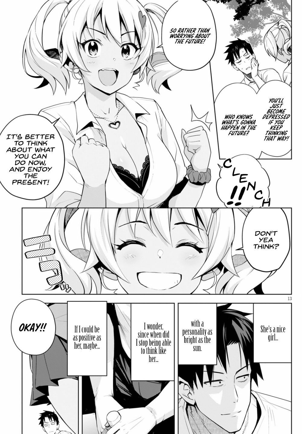 Kuro Gyaru-san ga Kuru! Chapter 4 page 14 - Chapter 4: A full heart