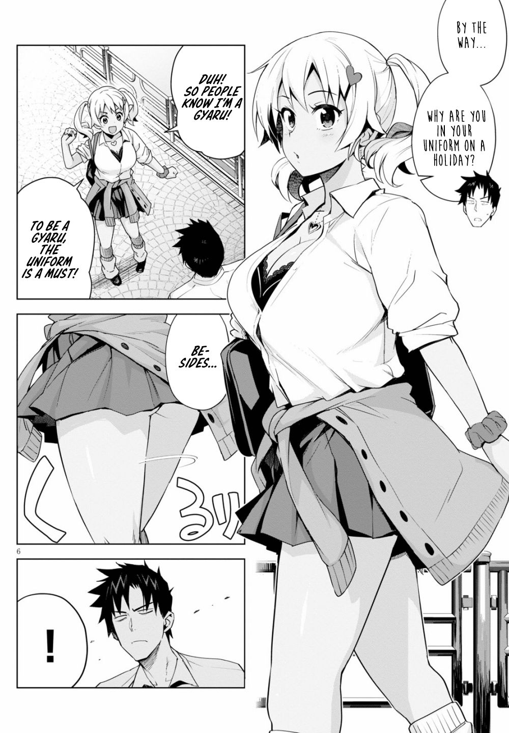 Kuro Gyaru-san ga Kuru! Chapter 4 page 7 - Chapter 4: A full heart