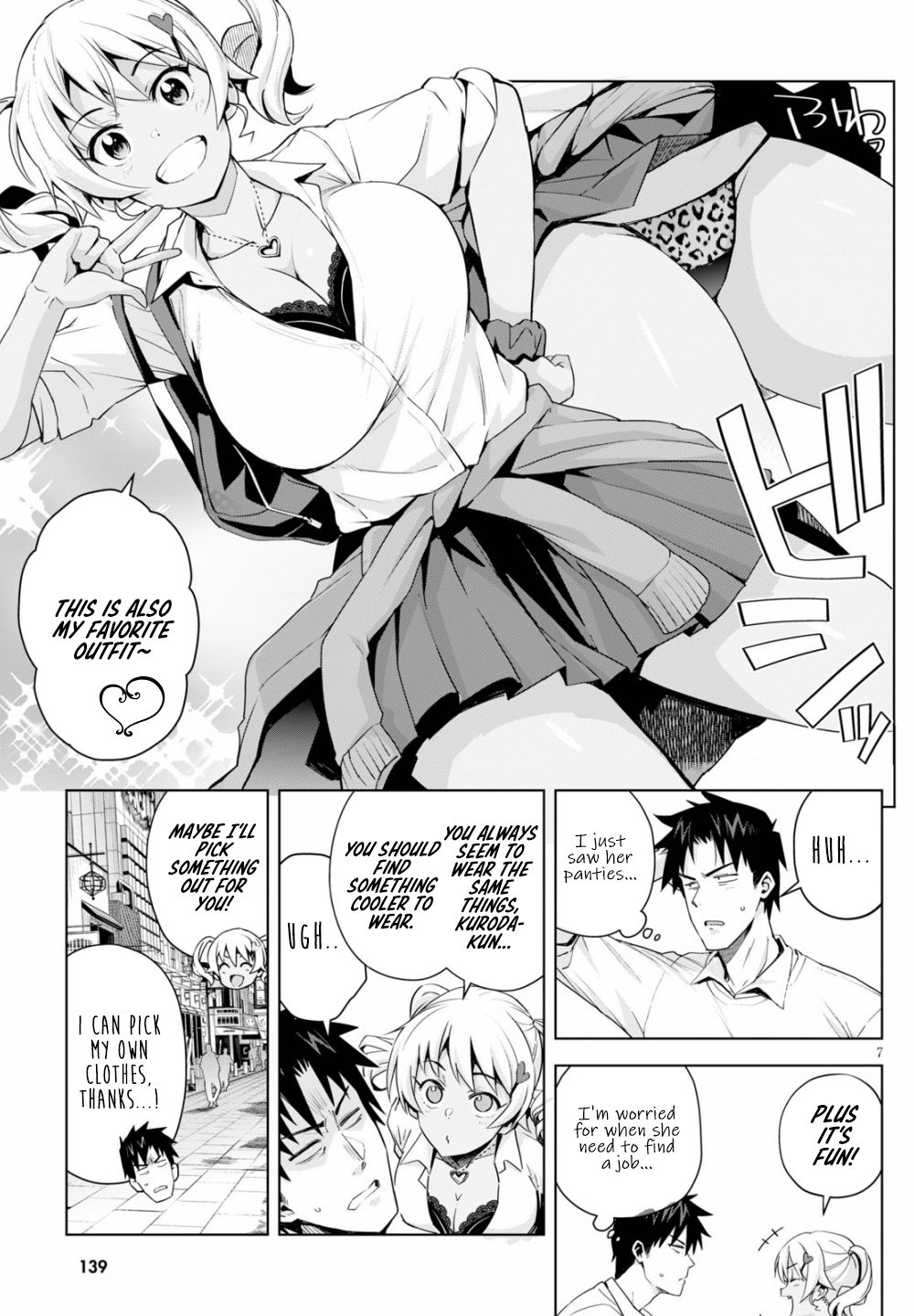 Kuro Gyaru-san ga Kuru! Chapter 4 page 8 - Chapter 4: A full heart