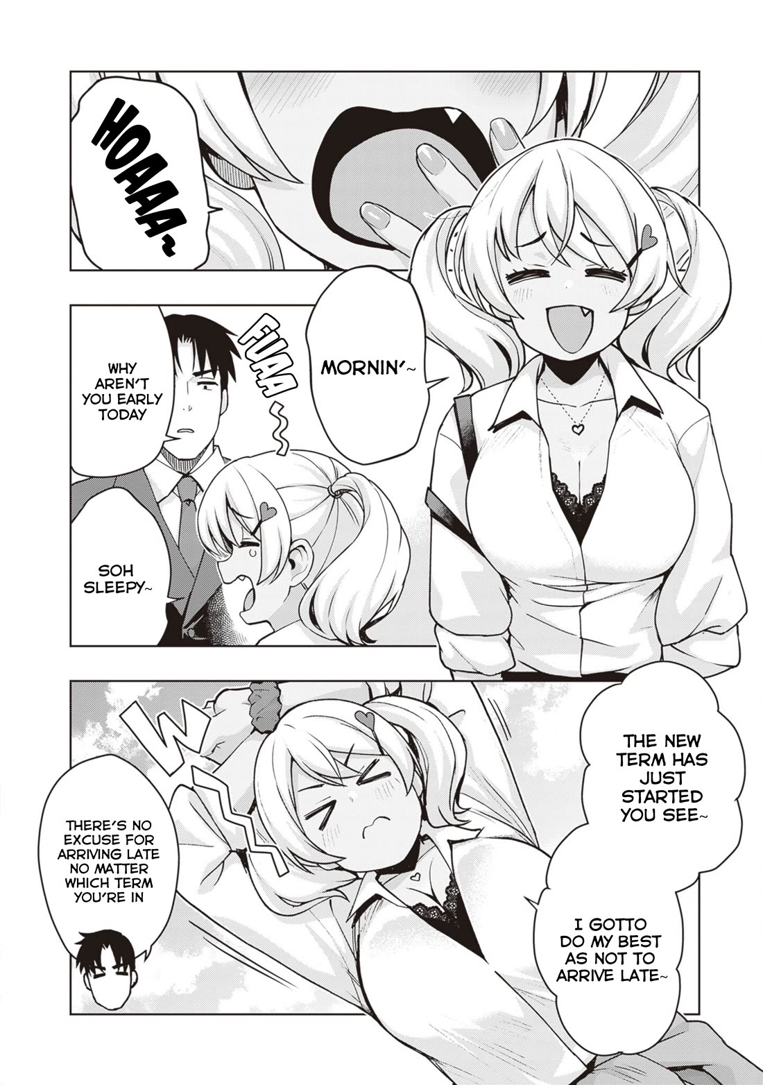 Kuro Gyaru-san ga Kuru! Chapter 41 page 2 - Chapter 41