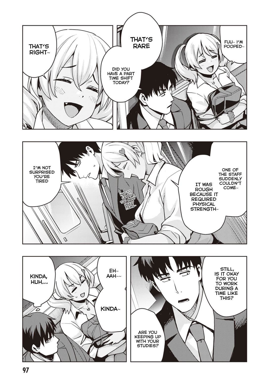 Kuro Gyaru-san ga Kuru! Chapter 42 page 7 - Chapter 42