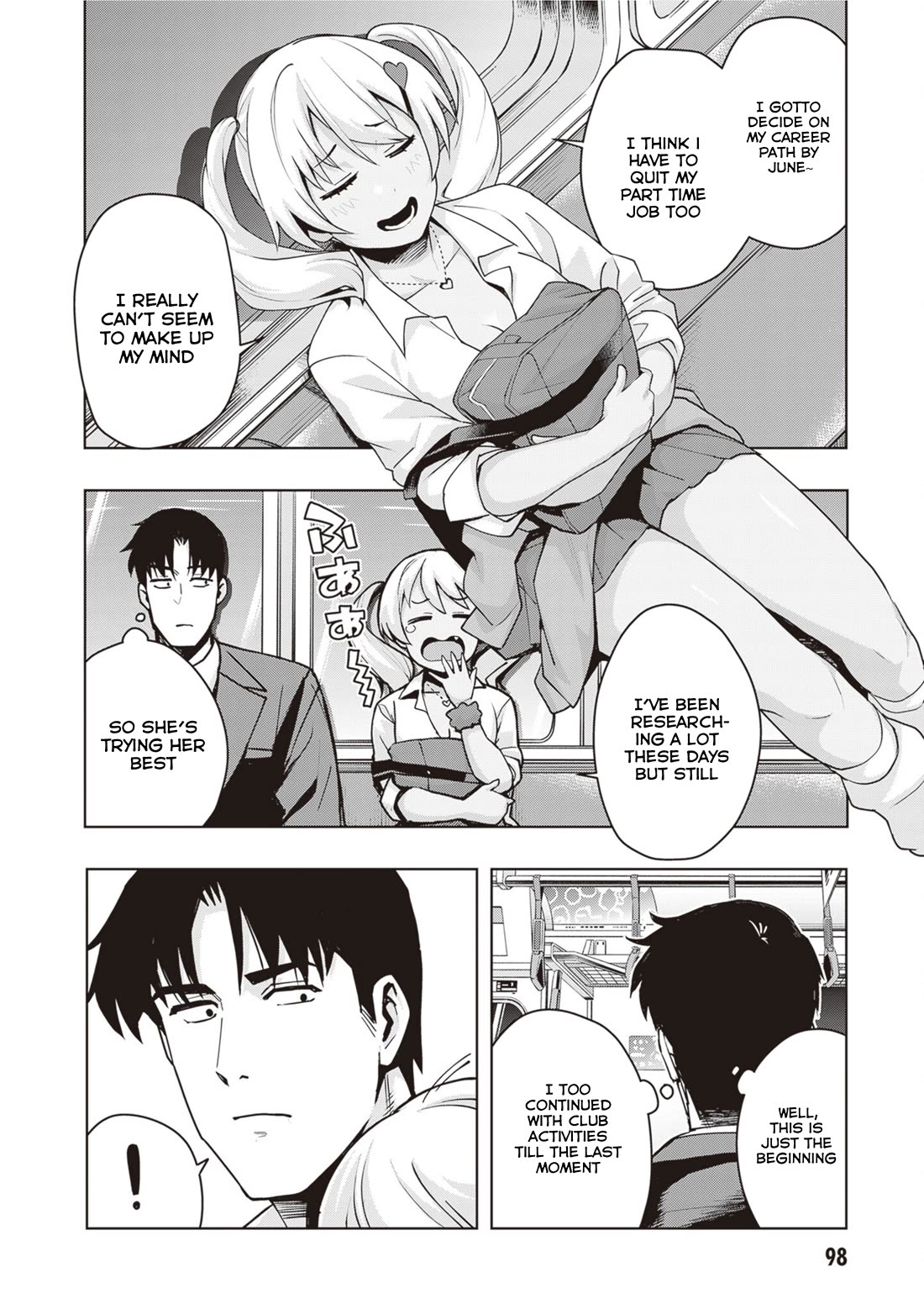 Kuro Gyaru-san ga Kuru! Chapter 42 page 8 - Chapter 42
