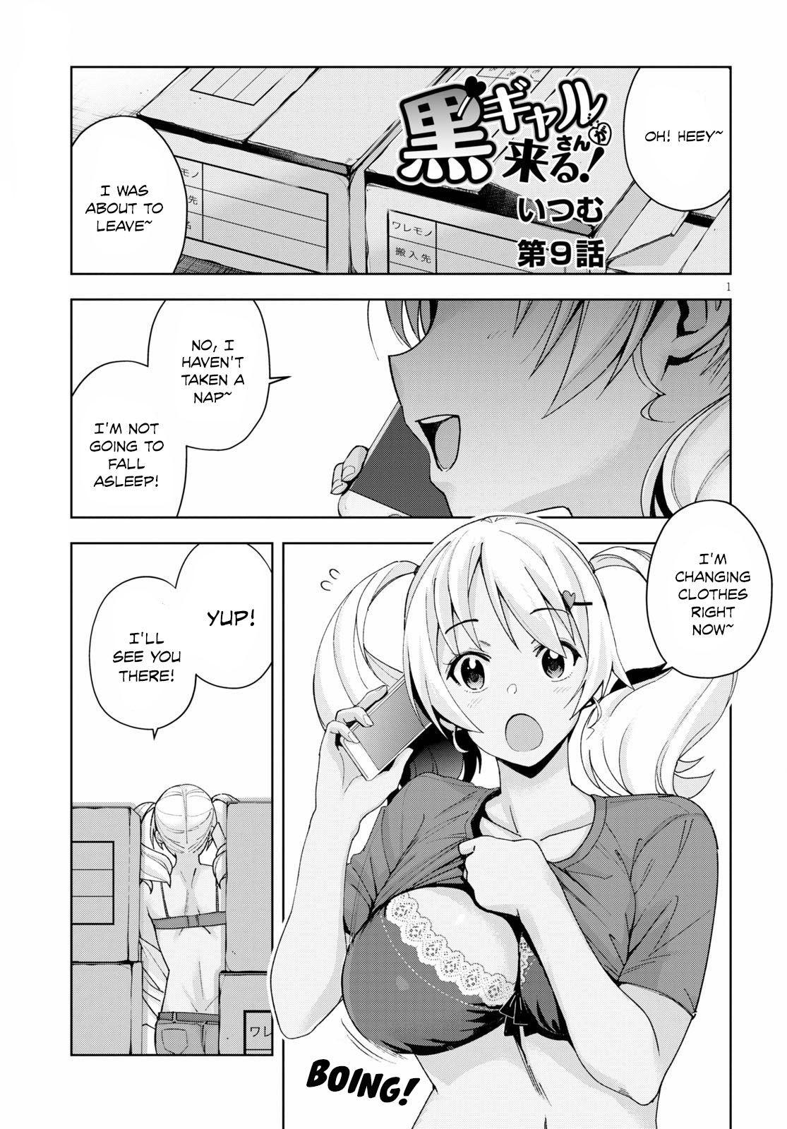 Kuro Gyaru-san ga Kuru! Chapter 9 page 2 - Chapter 9