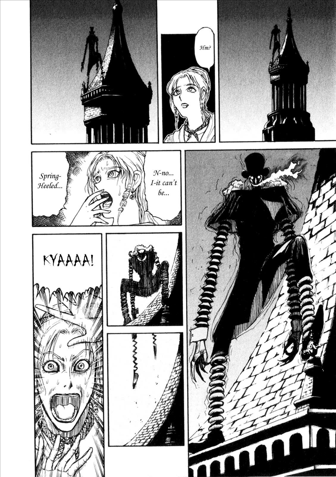 Kuro Hakubutsukan Springald Chapter 1.1 page 16 - Vol.1 Chapter 1: The Appearance of Spring-Heeled Jack