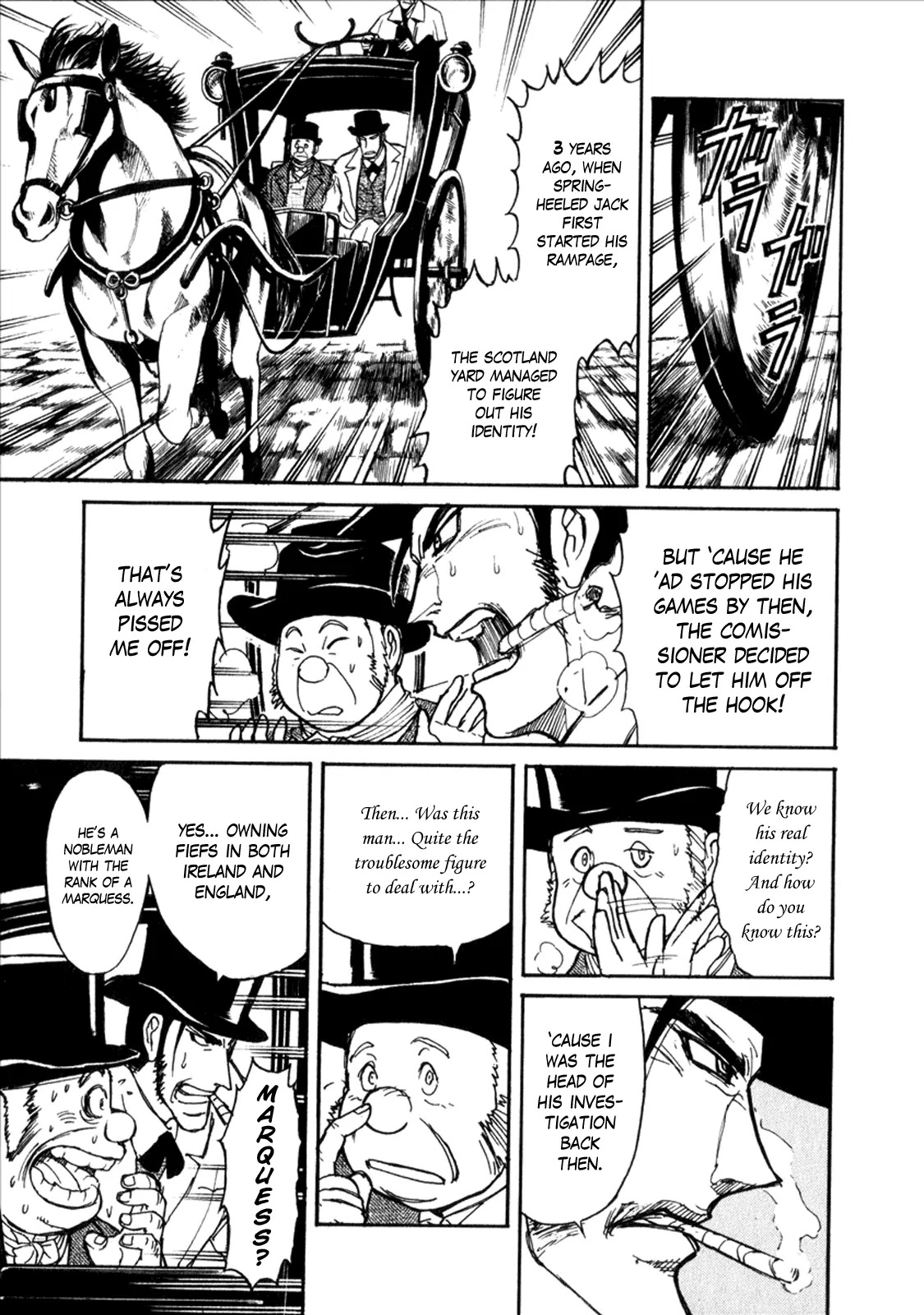 Kuro Hakubutsukan Springald Chapter 1.1 page 29 - Vol.1 Chapter 1: The Appearance of Spring-Heeled Jack