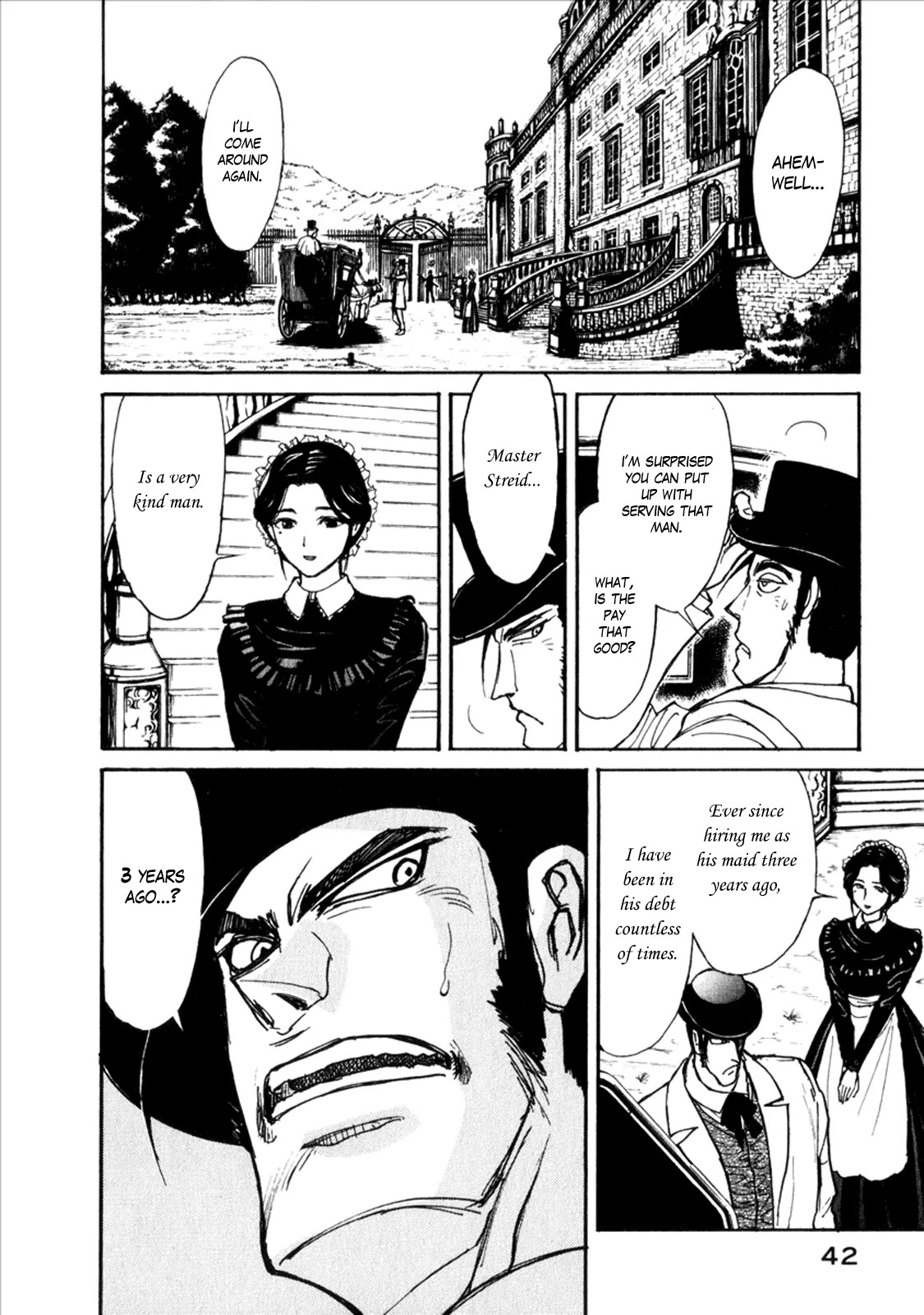 Kuro Hakubutsukan Springald Chapter 1.1 page 44 - Vol.1 Chapter 1: The Appearance of Spring-Heeled Jack