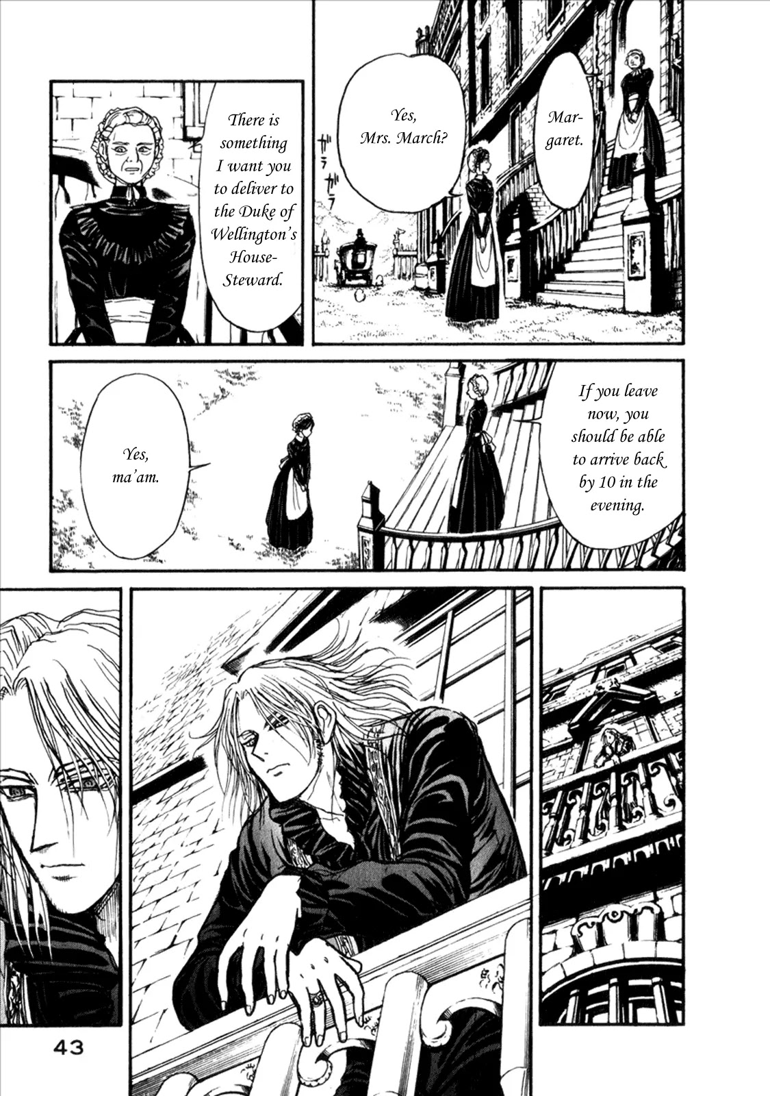 Kuro Hakubutsukan Springald Chapter 1.1 page 45 - Vol.1 Chapter 1: The Appearance of Spring-Heeled Jack