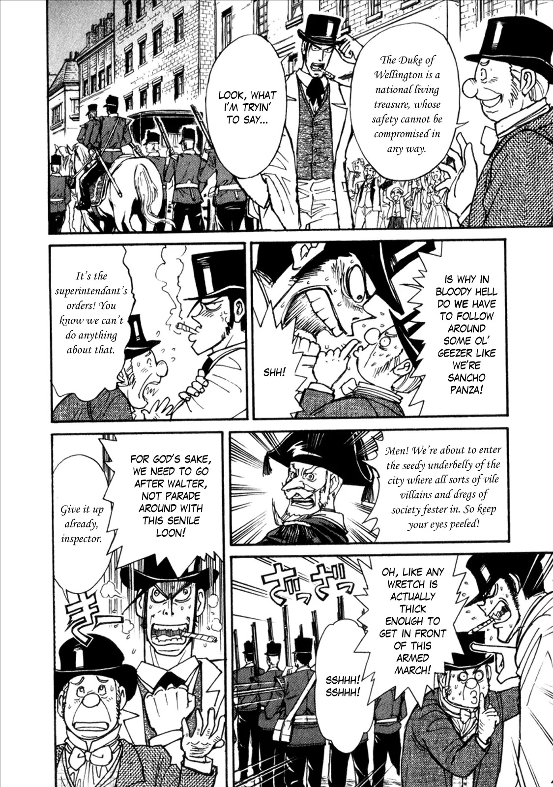 Kuro Hakubutsukan Springald Chapter 1.2 page 16 - Vol.1 Chapter 2: The Identity of Spring-Heeled Jack