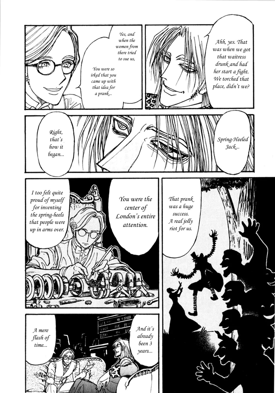 Kuro Hakubutsukan Springald Chapter 1.2 page 20 - Vol.1 Chapter 2: The Identity of Spring-Heeled Jack