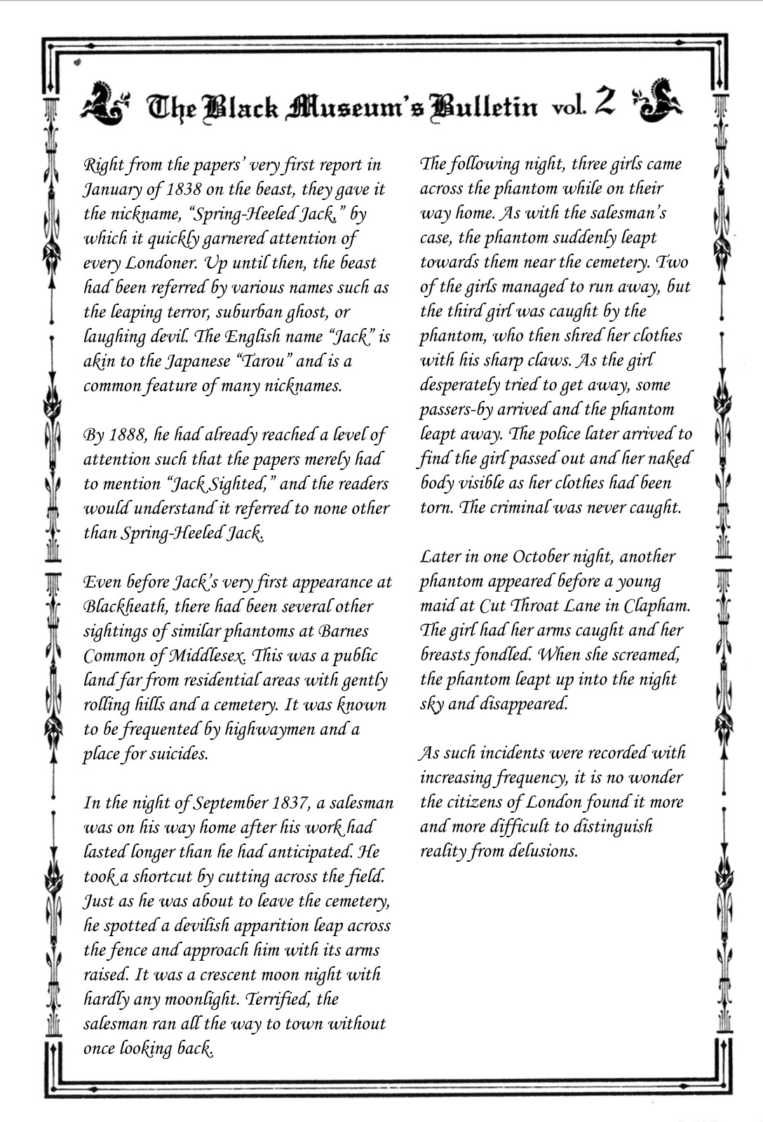 Kuro Hakubutsukan Springald Chapter 1.2 page 31 - Vol.1 Chapter 2: The Identity of Spring-Heeled Jack