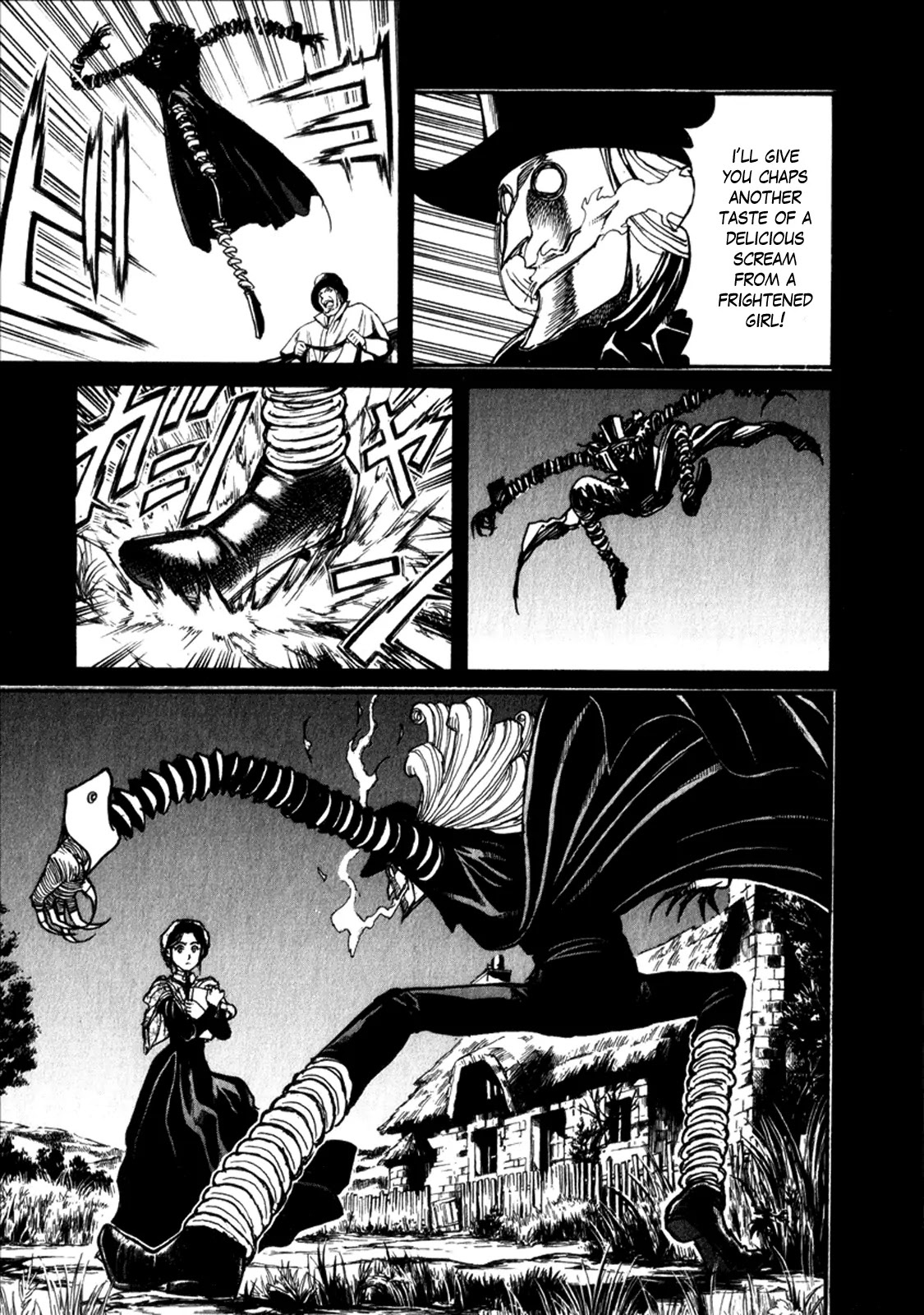 Kuro Hakubutsukan Springald Chapter 1.2 page 7 - Vol.1 Chapter 2: The Identity of Spring-Heeled Jack