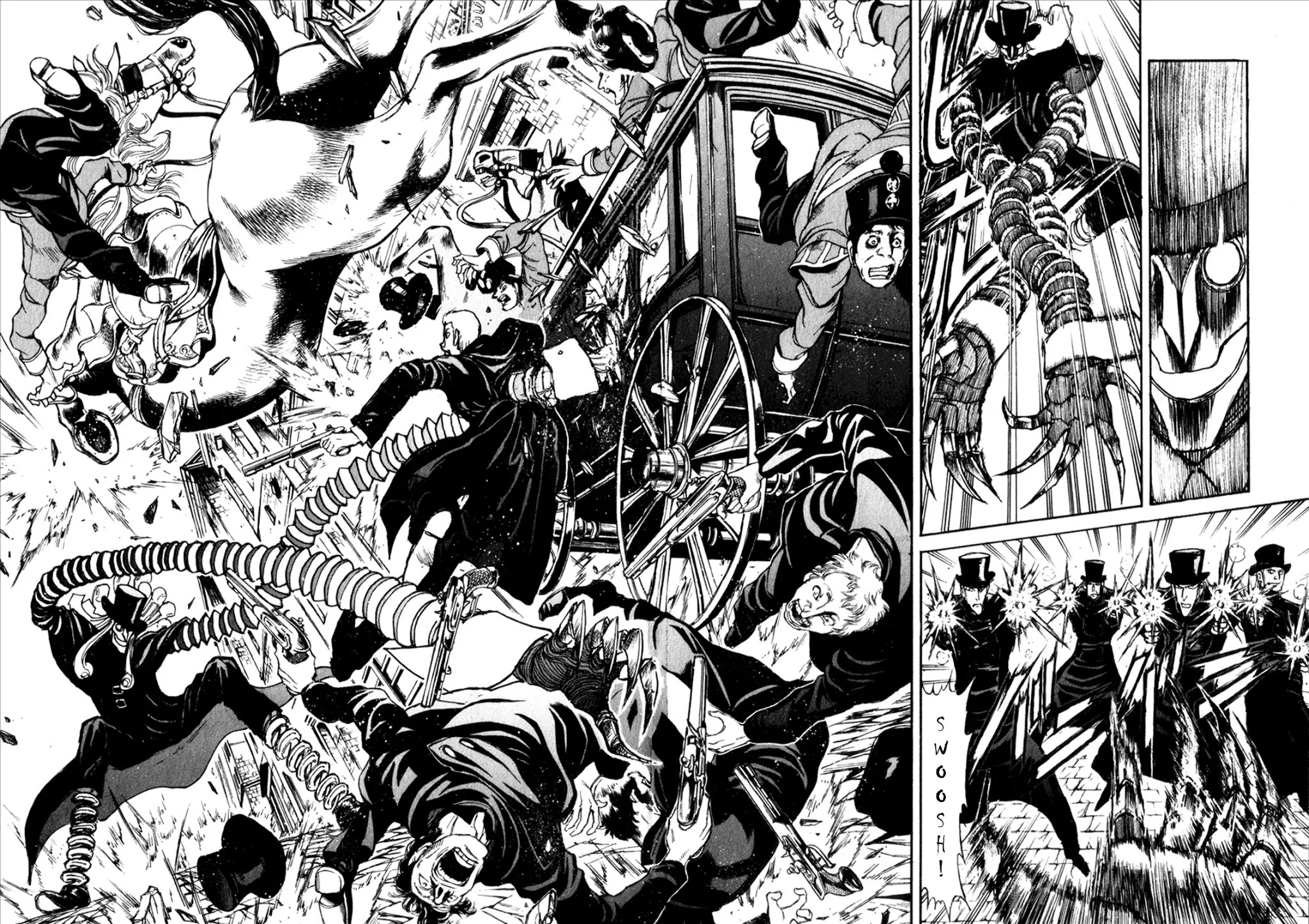 Kuro Hakubutsukan Springald Chapter 1.3 page 8 - Vol.1 Chapter 3: The Terror of Spring-Heeled Jack