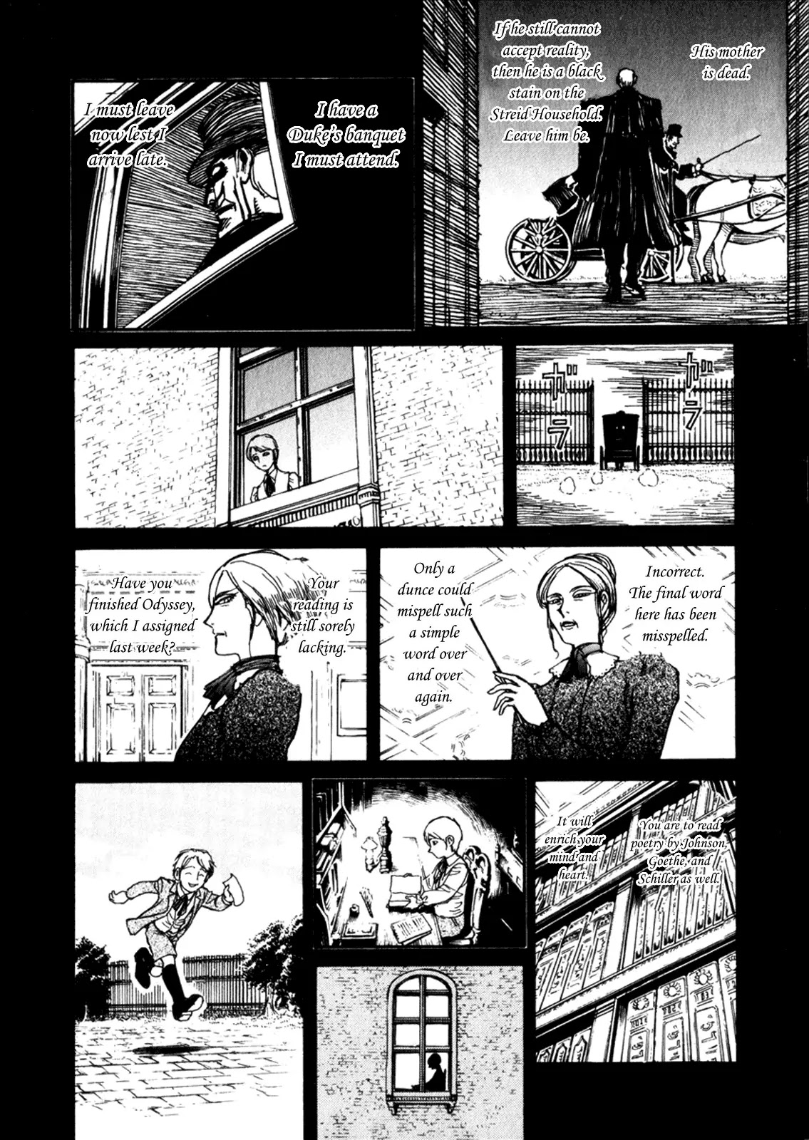 Kuro Hakubutsukan Springald Chapter 1.4 page 14 - Vol.1 Chapter 4: The Reminiscence of Spring-Heeled Jack