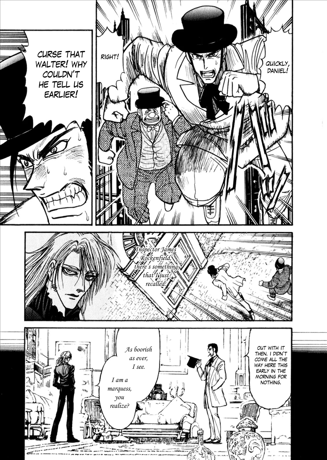 Kuro Hakubutsukan Springald Chapter 1.4 page 5 - Vol.1 Chapter 4: The Reminiscence of Spring-Heeled Jack