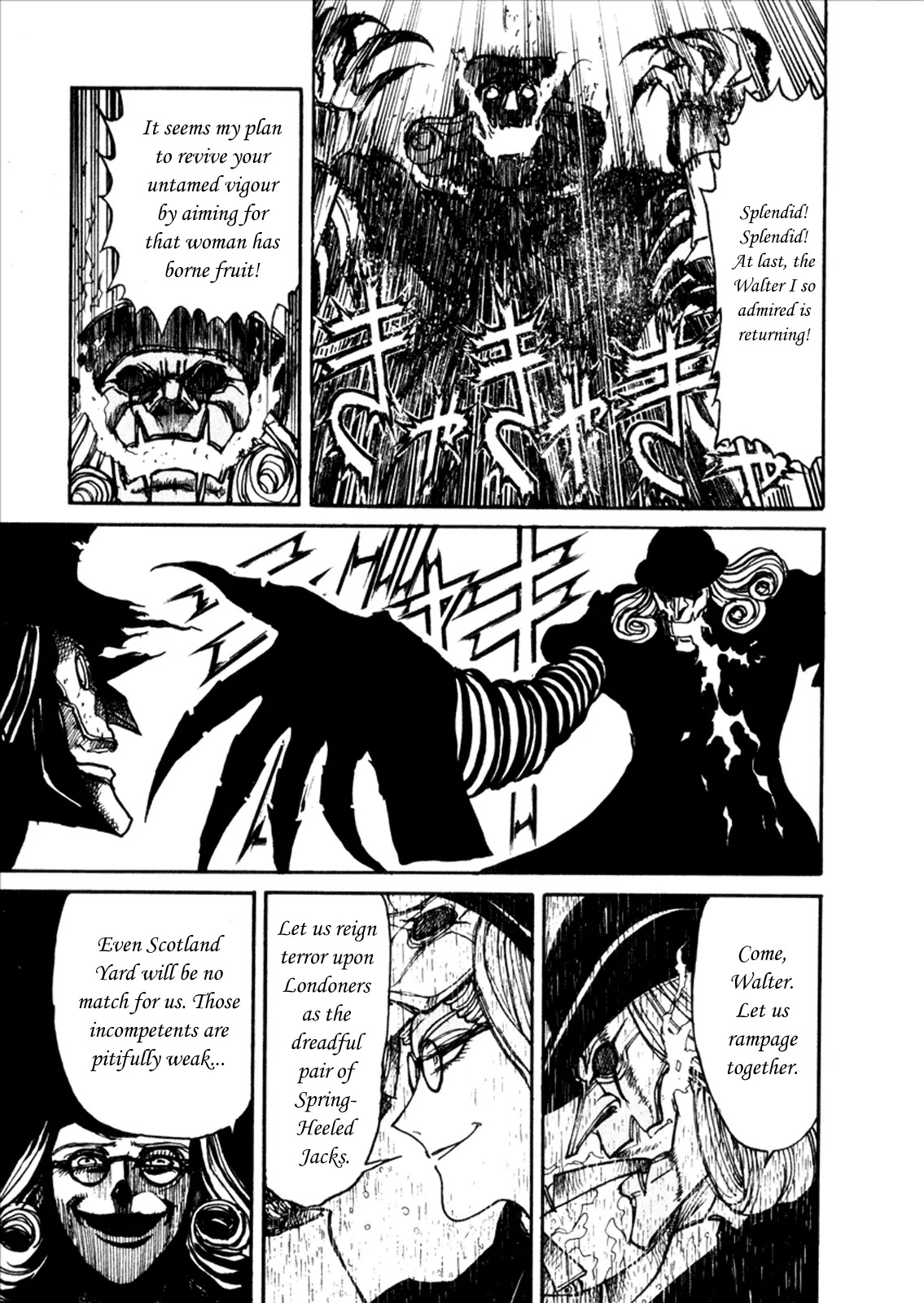 Kuro Hakubutsukan Springald Chapter 1.5 page 16 - Vol.1 Chapter 5: The Battle of Spring-Heeled Jack