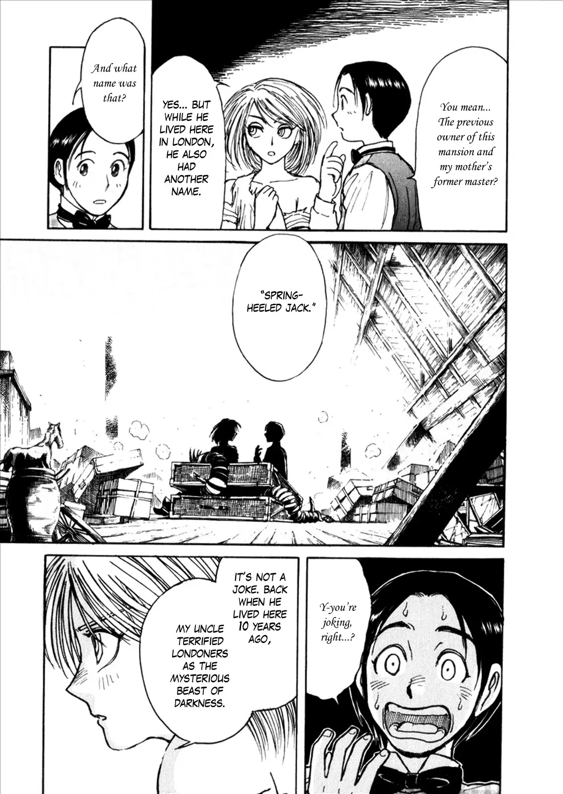 Kuro Hakubutsukan Springald Chapter 1.6-5 page 15 - Vol.1 Side Story: Mother Goose (Part 1)