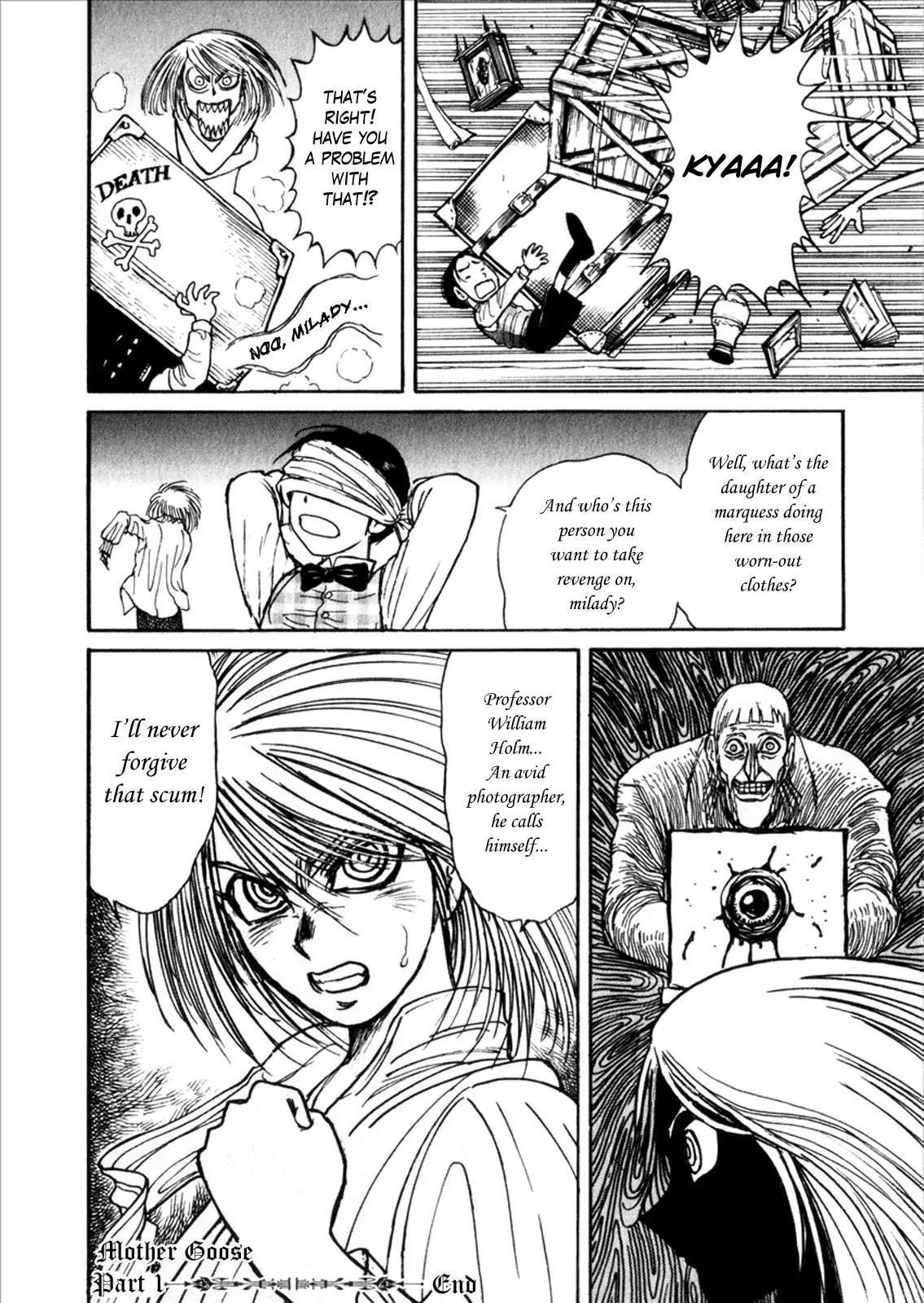 Kuro Hakubutsukan Springald Chapter 1.6-5 page 20 - Vol.1 Side Story: Mother Goose (Part 1)