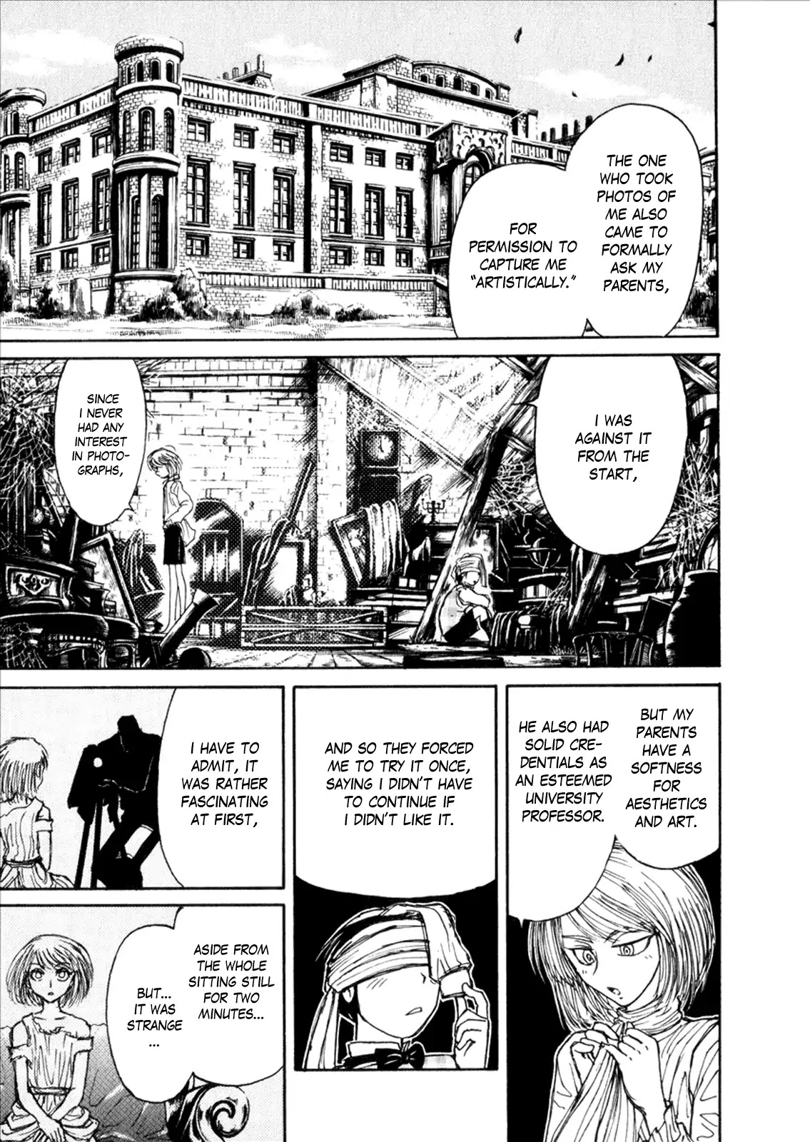 Kuro Hakubutsukan Springald Chapter 1.6-6 page 3 - Vol.1 Side Story: Mother Goose (Part 2)