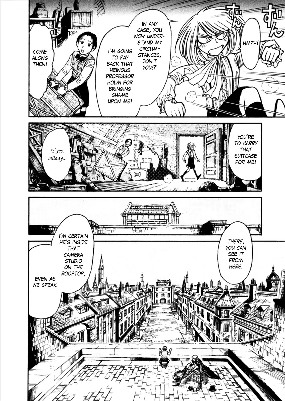 Kuro Hakubutsukan Springald Chapter 1.6-6 page 8 - Vol.1 Side Story: Mother Goose (Part 2)