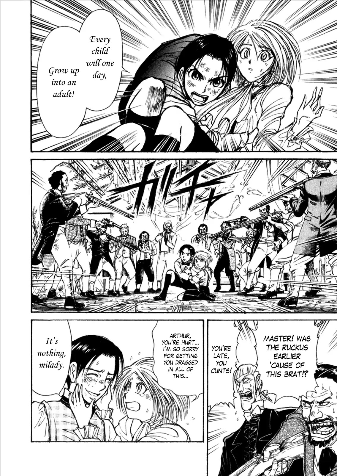 Kuro Hakubutsukan Springald Chapter 1.6-7 page 8 - Vol.1 Side Story: Mother Goose (Part 3)