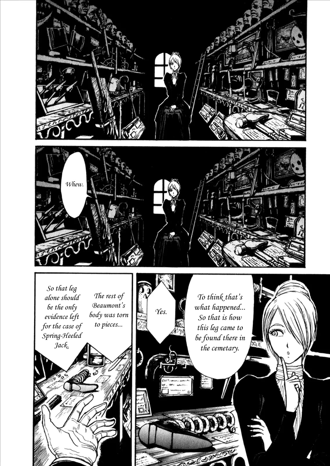 Kuro Hakubutsukan Springald Chapter 1.6 page 20 - Vol.1 Chapter 6: The Departure of Spring-Heeled Jack