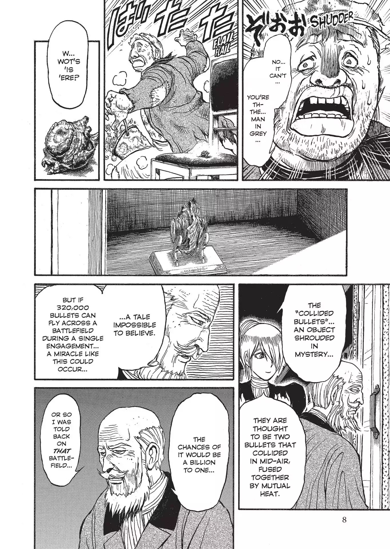 Kuro Hakubutsukan Springald Chapter 2.1 page 10 - Vol.2 Chapter 1: The Ghost Meets the Lady
