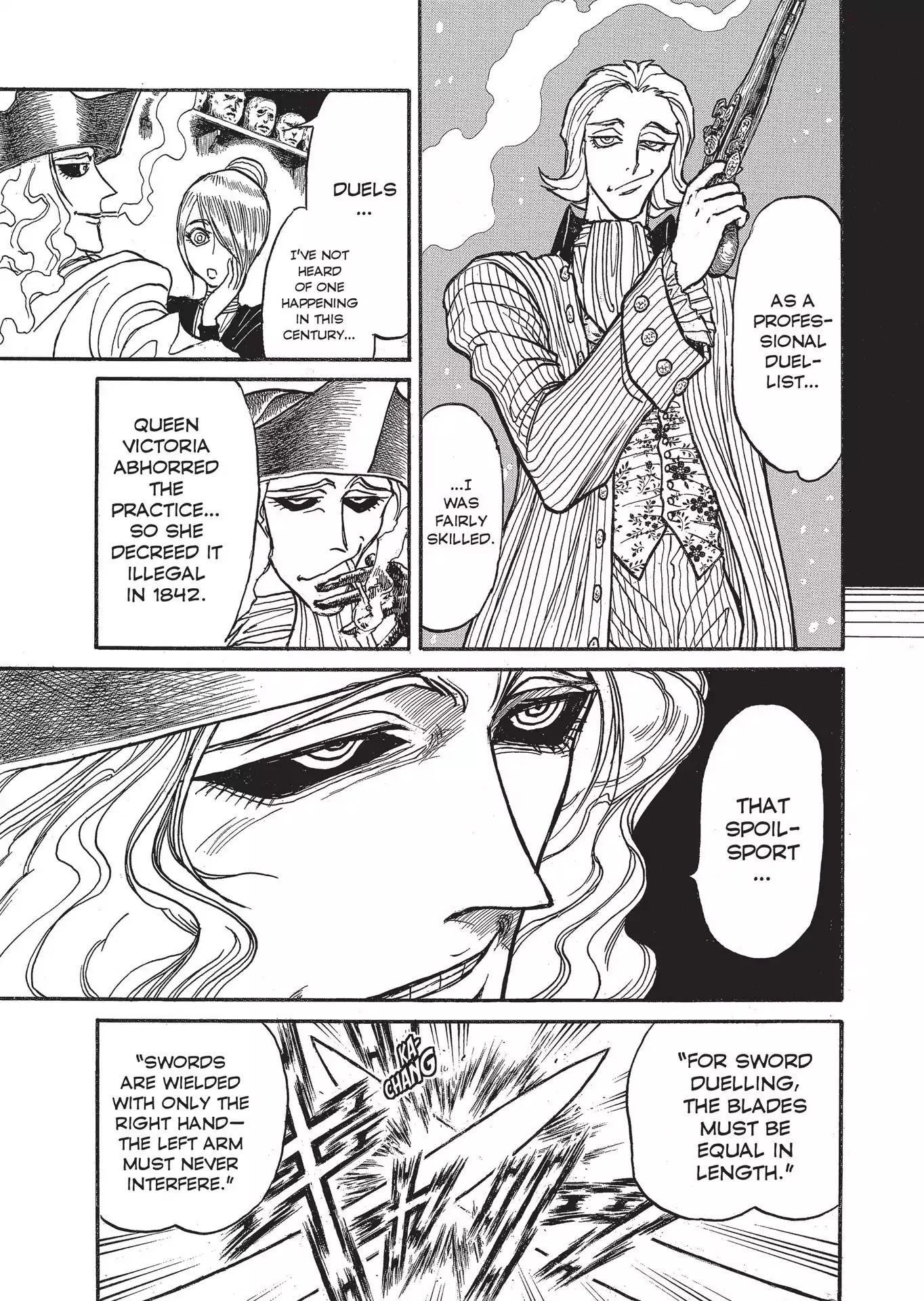 Kuro Hakubutsukan Springald Chapter 2.1 page 16 - Vol.2 Chapter 1: The Ghost Meets the Lady