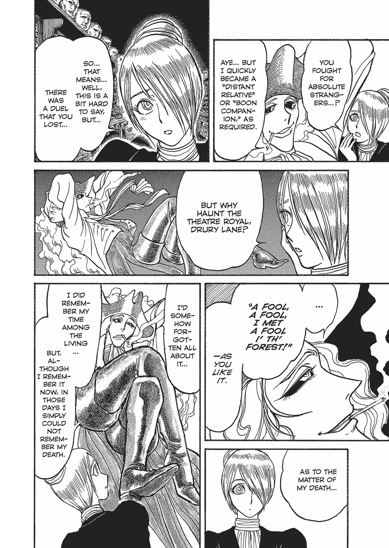 Kuro Hakubutsukan Springald Chapter 2.1 page 19 - Vol.2 Chapter 1: The Ghost Meets the Lady