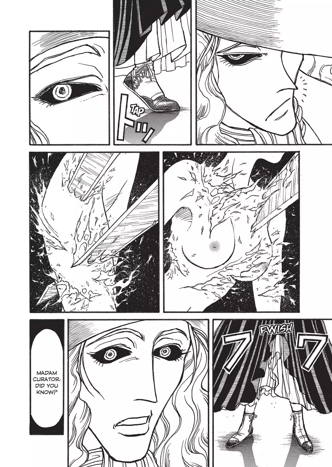 Kuro Hakubutsukan Springald Chapter 2.1 page 27 - Vol.2 Chapter 1: The Ghost Meets the Lady