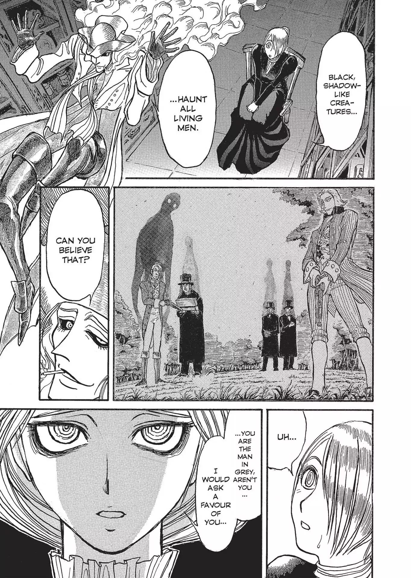 Kuro Hakubutsukan Springald Chapter 2.1 page 28 - Vol.2 Chapter 1: The Ghost Meets the Lady