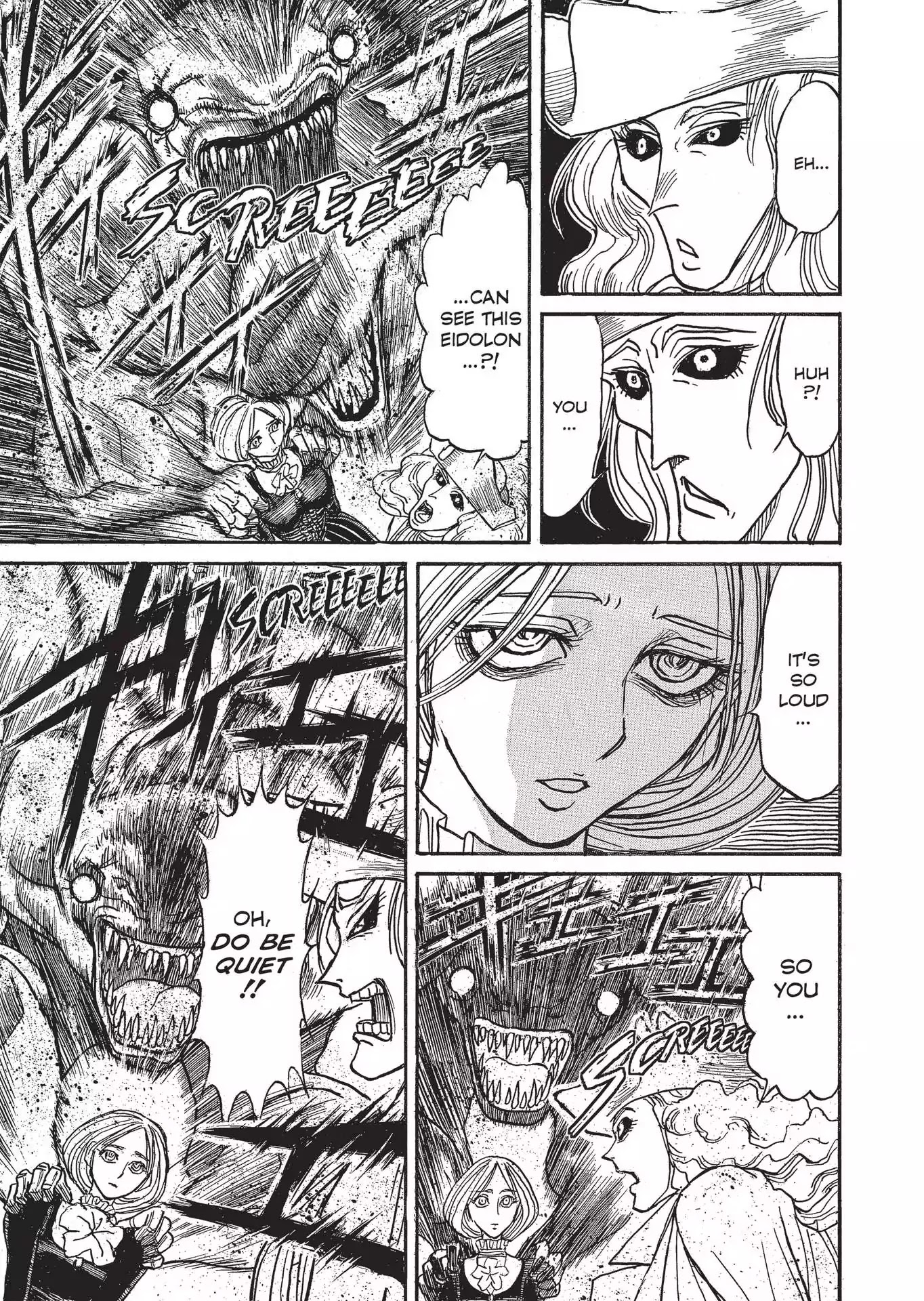Kuro Hakubutsukan Springald Chapter 2.1 page 37 - Vol.2 Chapter 1: The Ghost Meets the Lady