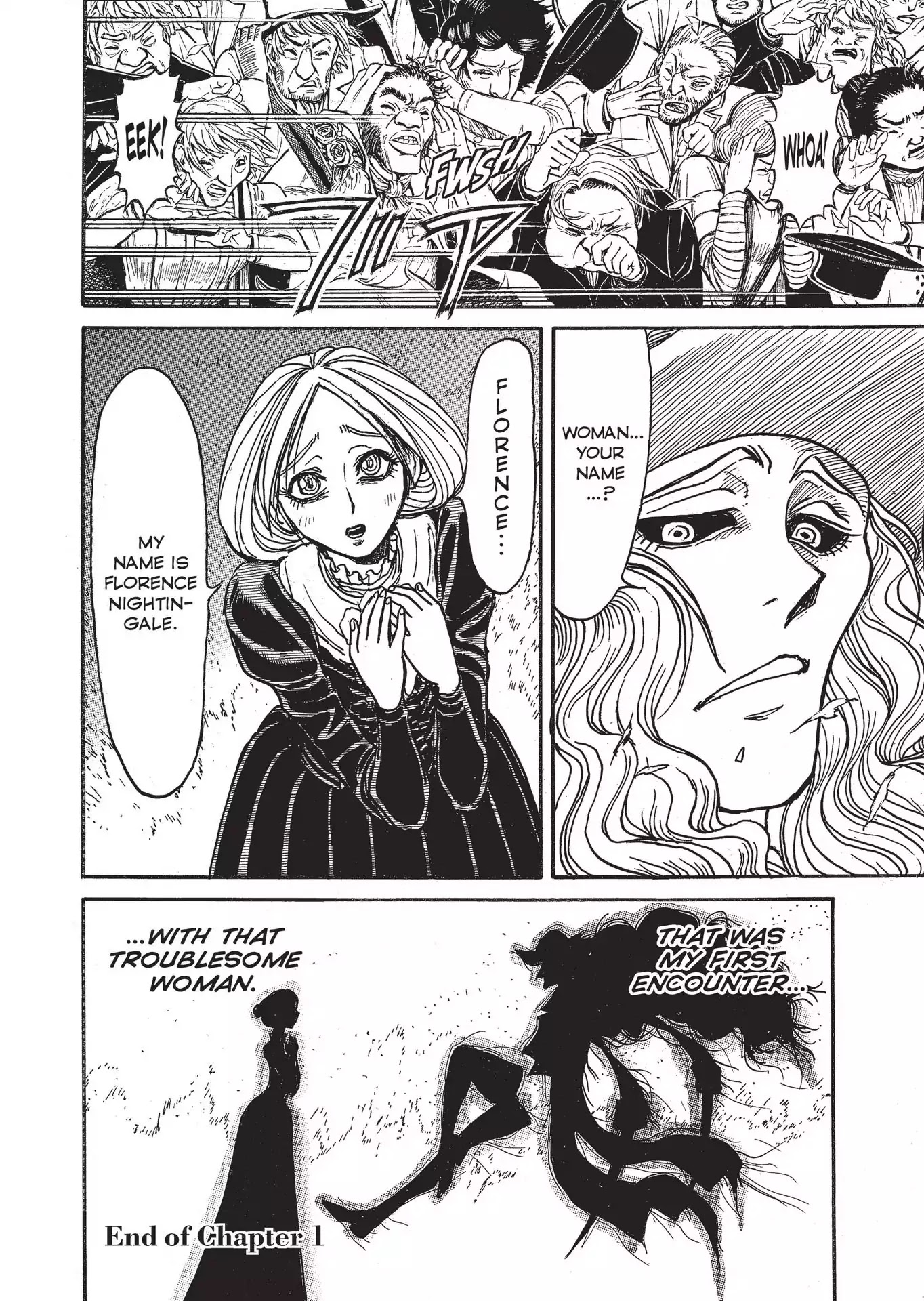 Kuro Hakubutsukan Springald Chapter 2.1 page 43 - Vol.2 Chapter 1: The Ghost Meets the Lady