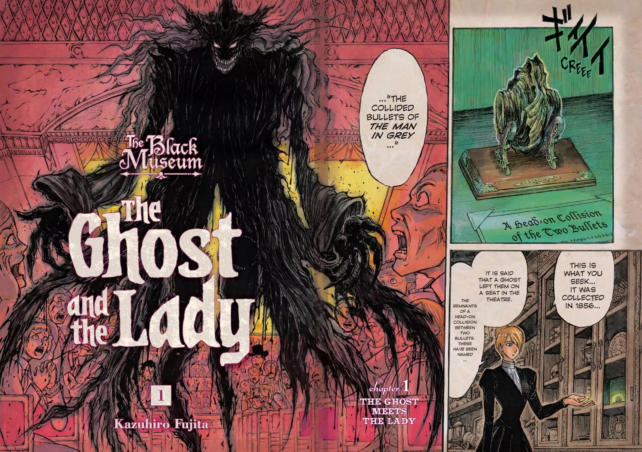 Kuro Hakubutsukan Springald Chapter 2.1 page 5 - Vol.2 Chapter 1: The Ghost Meets the Lady