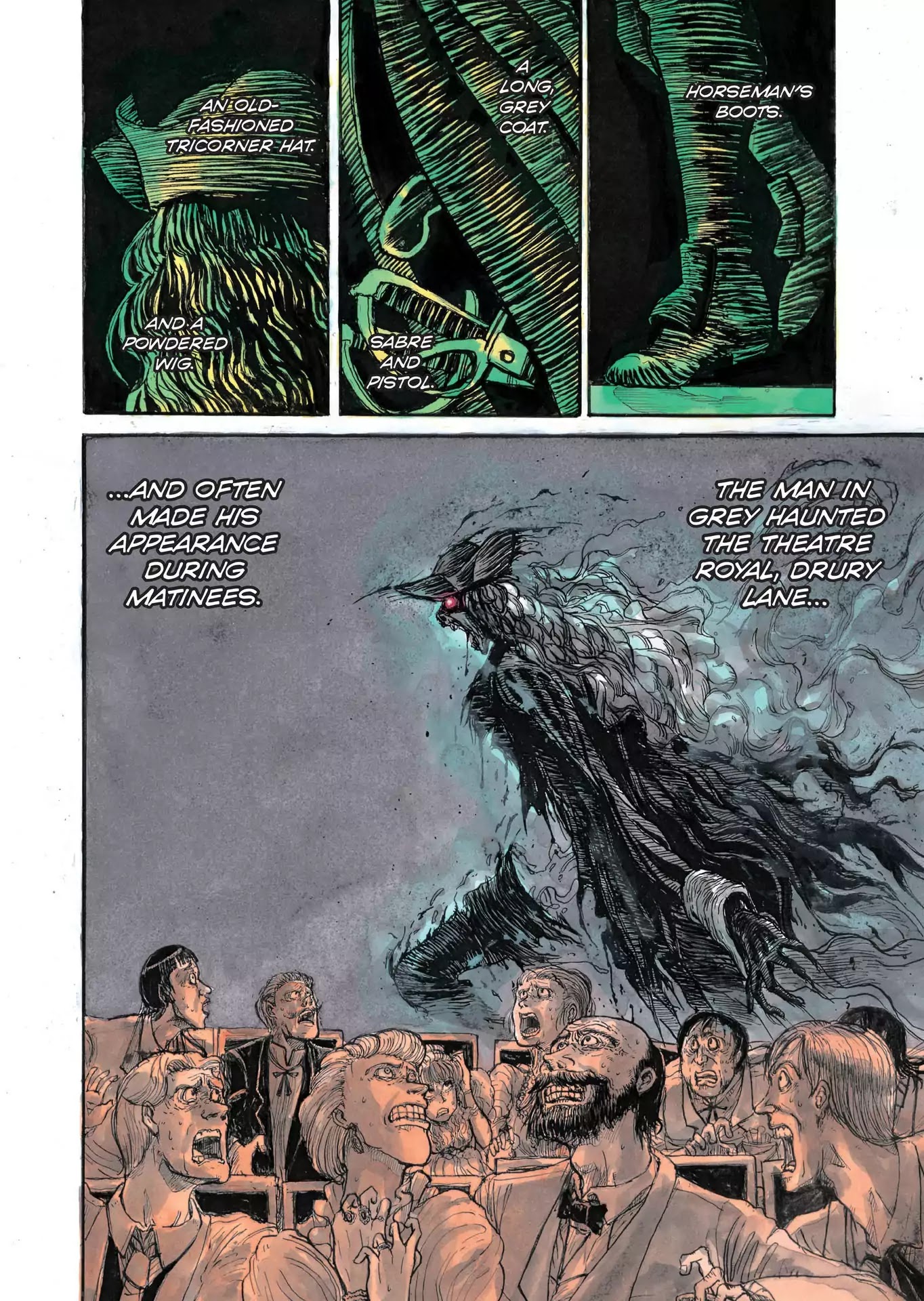 Kuro Hakubutsukan Springald Chapter 2.1 page 6 - Vol.2 Chapter 1: The Ghost Meets the Lady