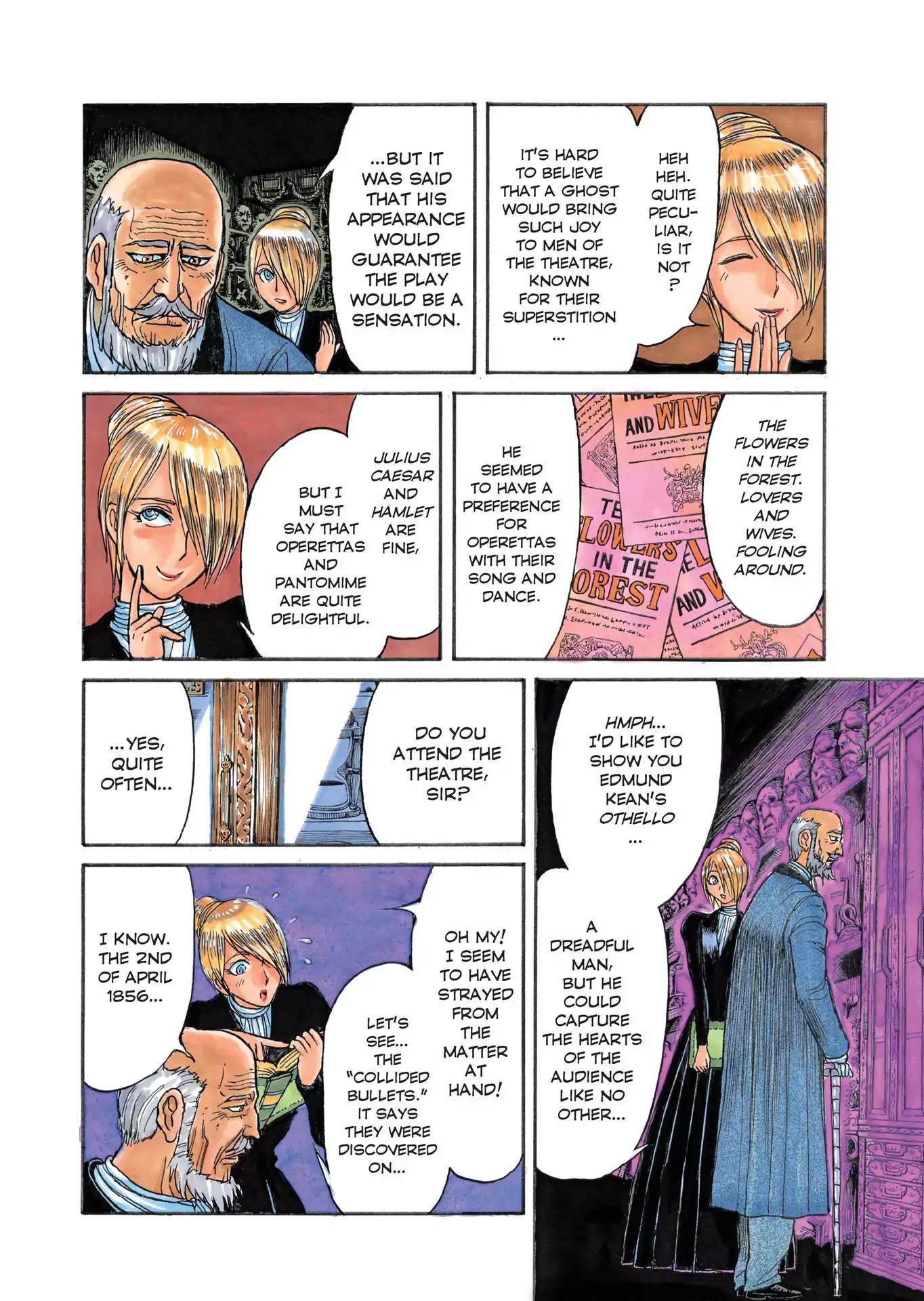 Kuro Hakubutsukan Springald Chapter 2.1 page 8 - Vol.2 Chapter 1: The Ghost Meets the Lady