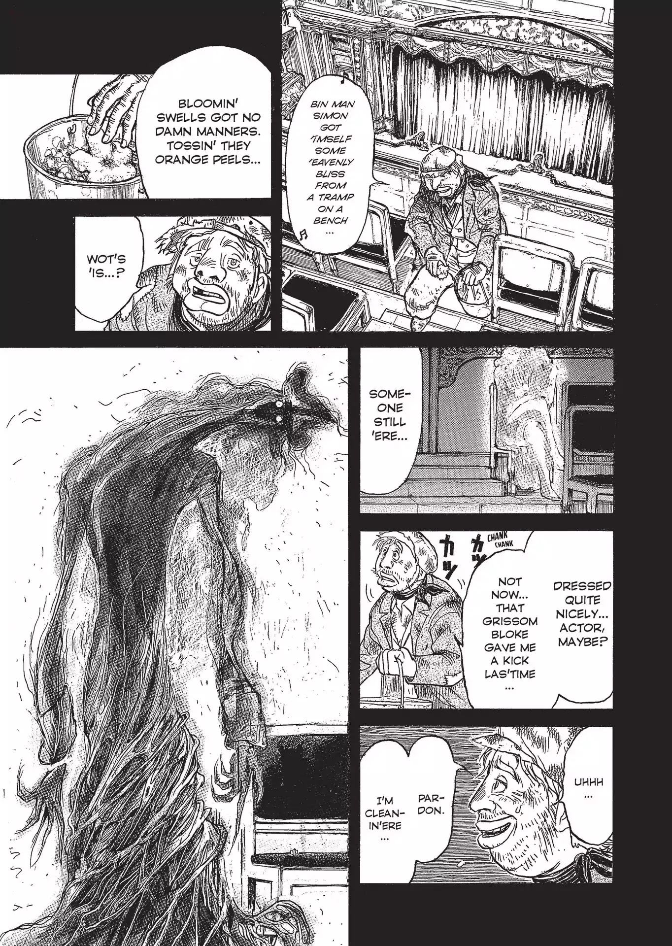 Kuro Hakubutsukan Springald Chapter 2.1 page 9 - Vol.2 Chapter 1: The Ghost Meets the Lady