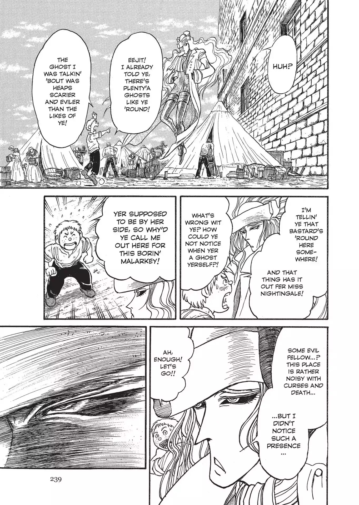 Kuro Hakubutsukan Springald Chapter 2.10 page 15 - Vol.2 Chapter 10: The Ghost and the Lady Meet d'Edon