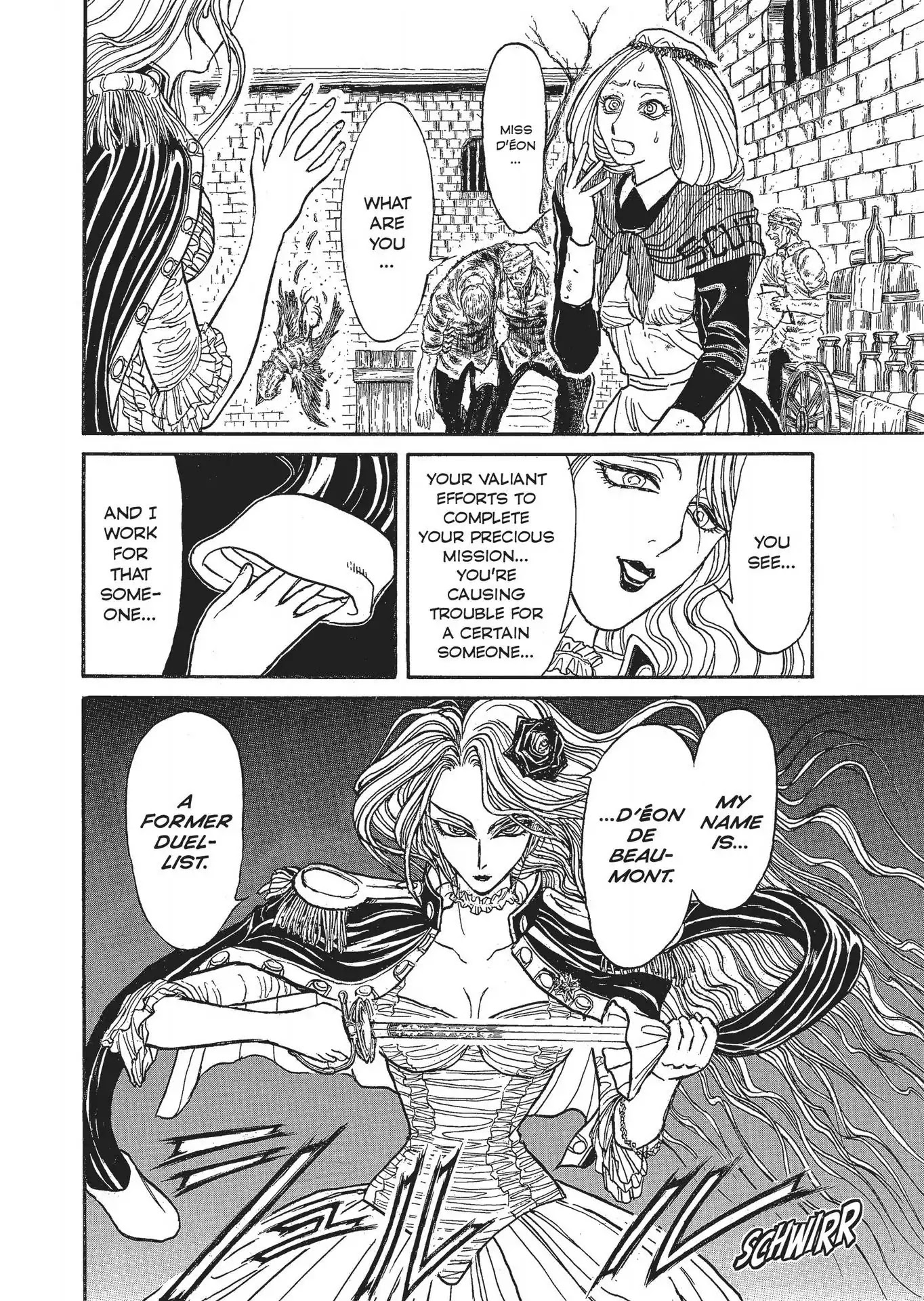 Kuro Hakubutsukan Springald Chapter 2.10 page 16 - Vol.2 Chapter 10: The Ghost and the Lady Meet d'Edon