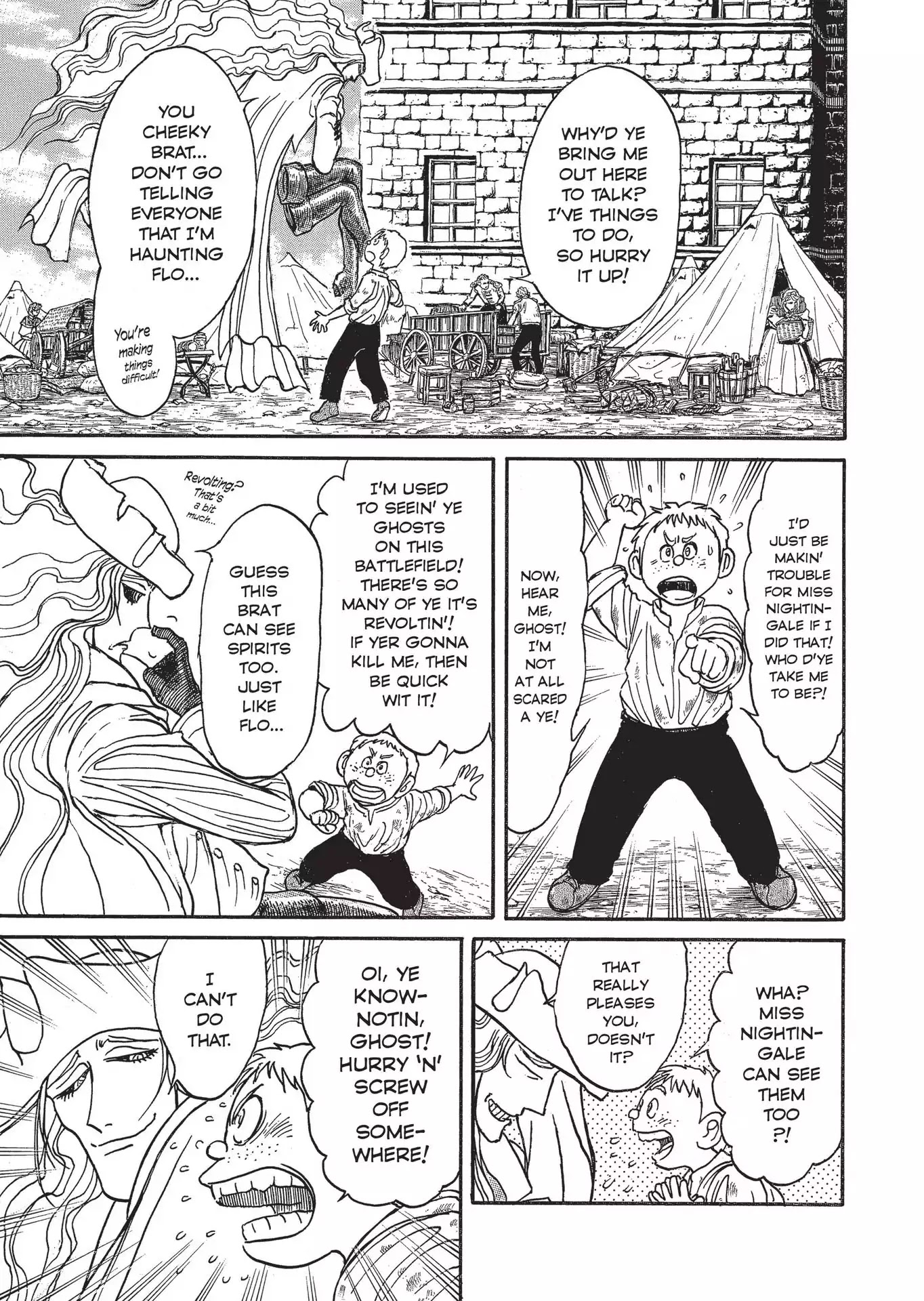 Kuro Hakubutsukan Springald Chapter 2.10 page 7 - Vol.2 Chapter 10: The Ghost and the Lady Meet d'Edon