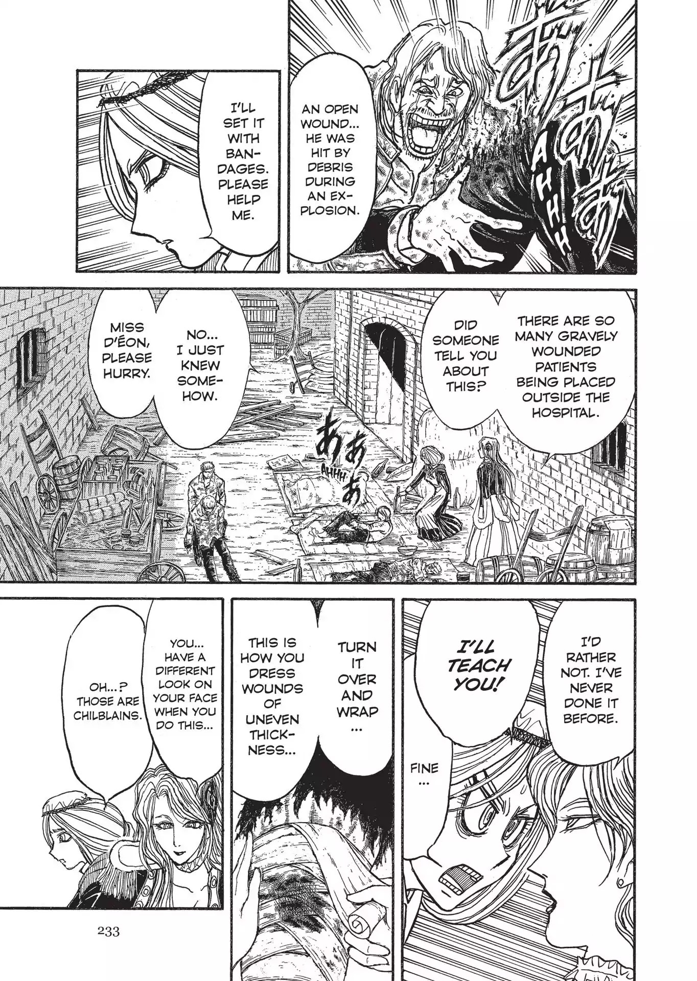 Kuro Hakubutsukan Springald Chapter 2.10 page 9 - Vol.2 Chapter 10: The Ghost and the Lady Meet d'Edon