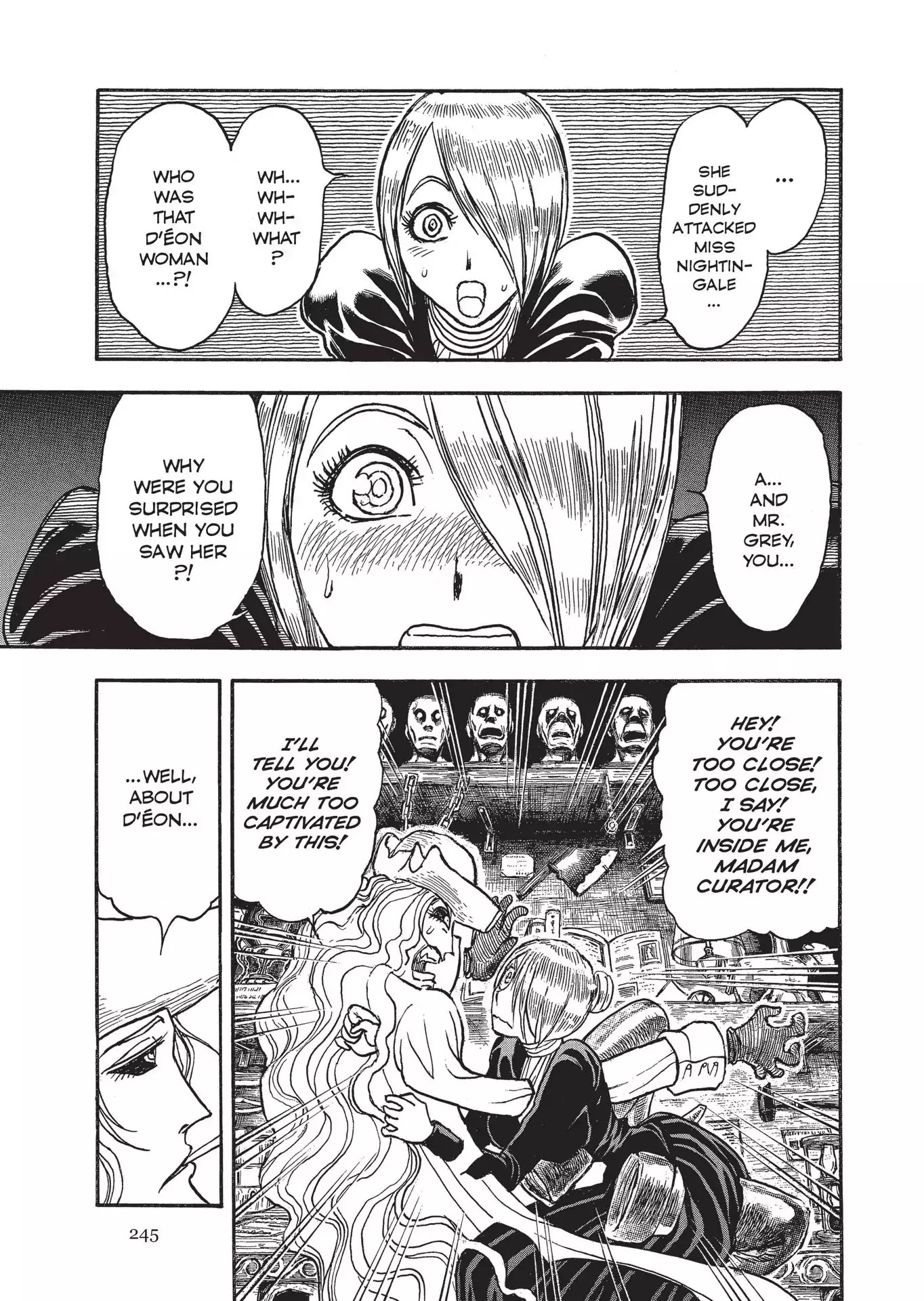 Kuro Hakubutsukan Springald Chapter 2.11 page 1 - Vol.2 Chapter 11: The Lady Witness the Ghost's Clash