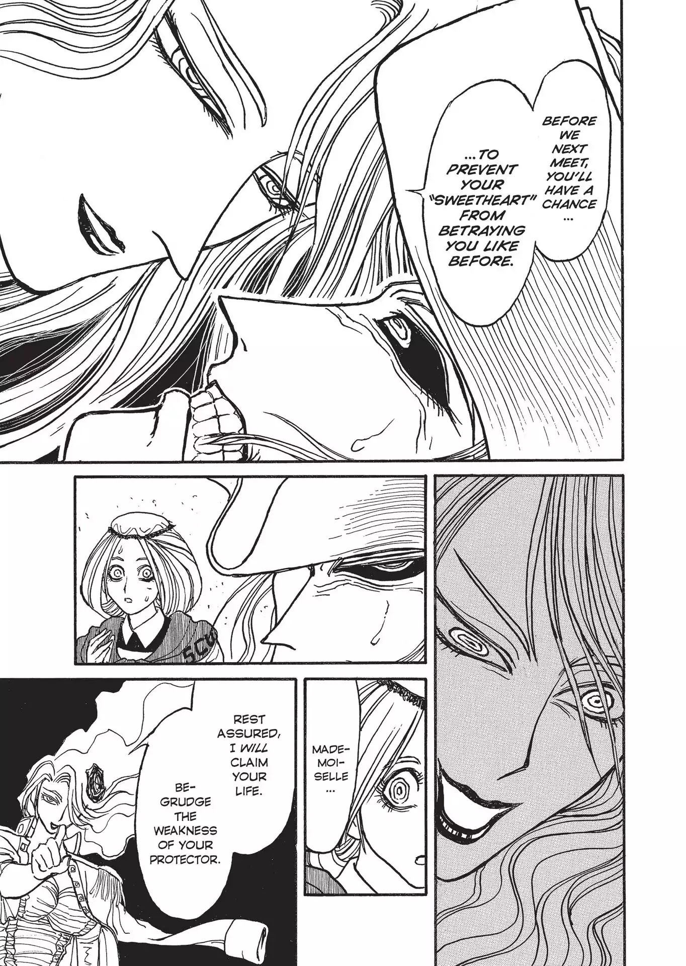 Kuro Hakubutsukan Springald Chapter 2.11 page 14 - Vol.2 Chapter 11: The Lady Witness the Ghost's Clash