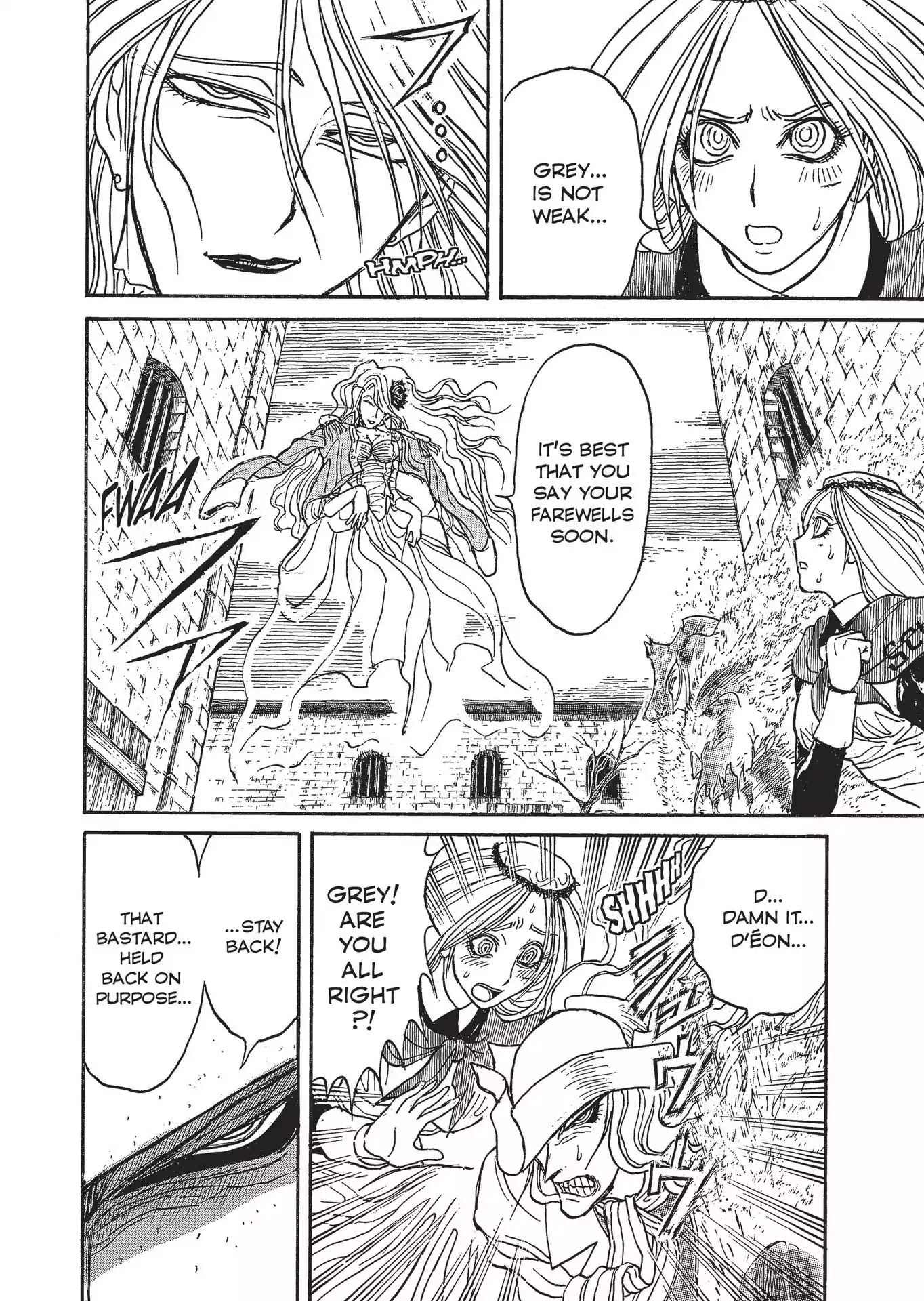 Kuro Hakubutsukan Springald Chapter 2.11 page 15 - Vol.2 Chapter 11: The Lady Witness the Ghost's Clash