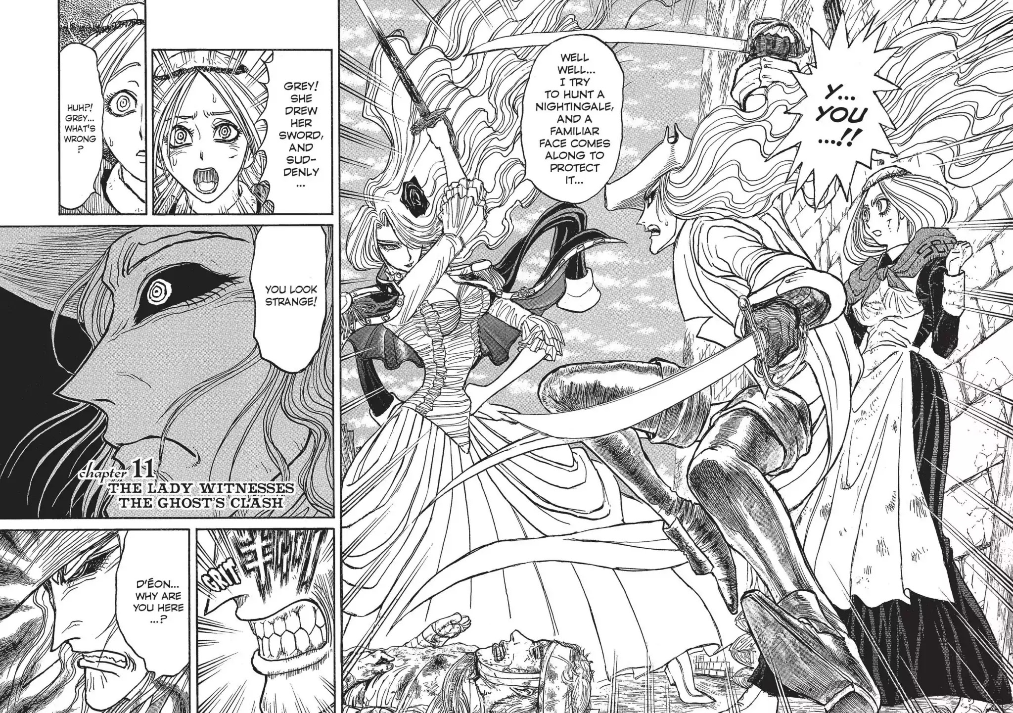 Kuro Hakubutsukan Springald Chapter 2.11 page 2 - Vol.2 Chapter 11: The Lady Witness the Ghost's Clash