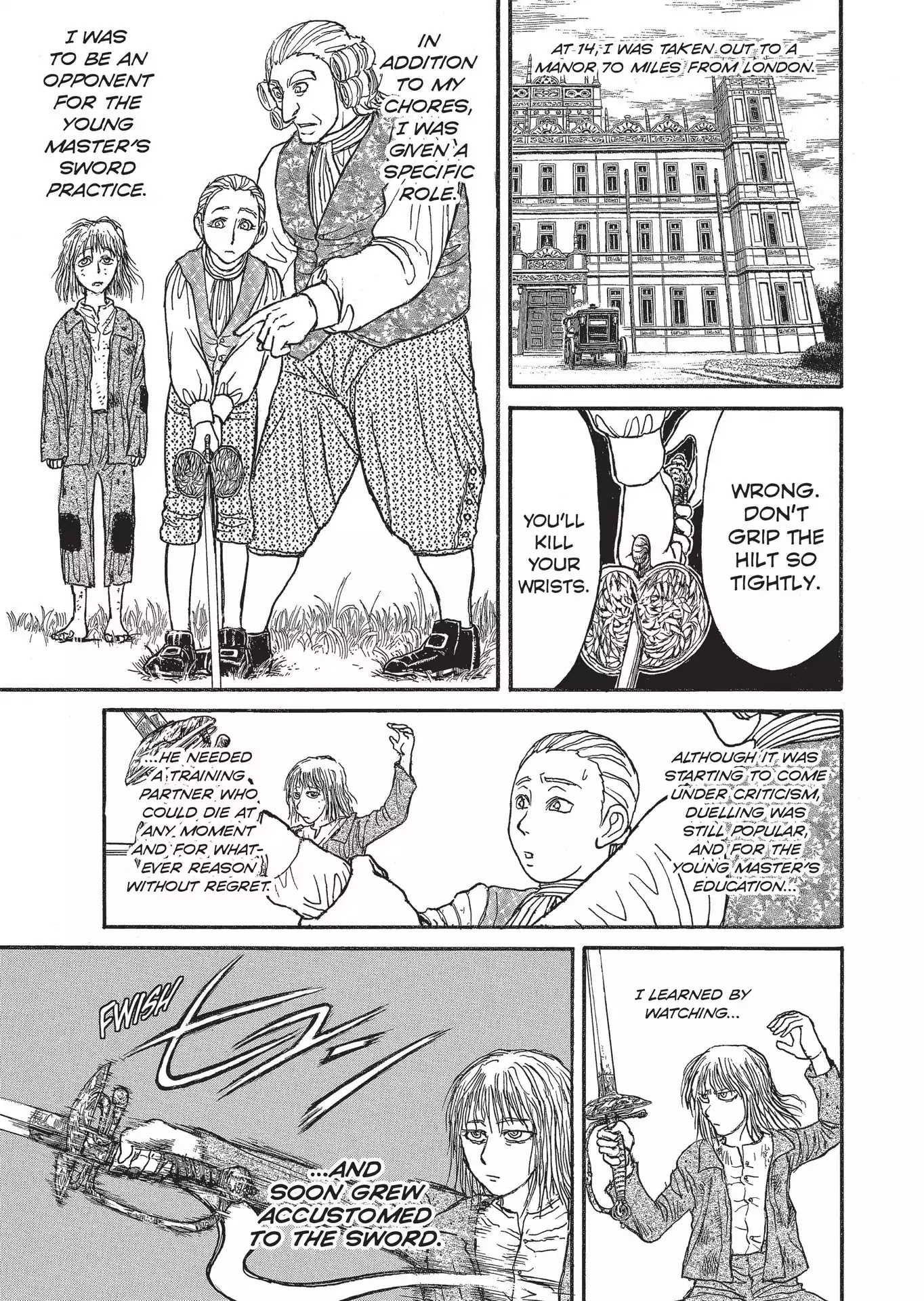 Kuro Hakubutsukan Springald Chapter 2.12 page 5 - Vol.2 Chapter 12: The Ghost Tells the Lady His Story