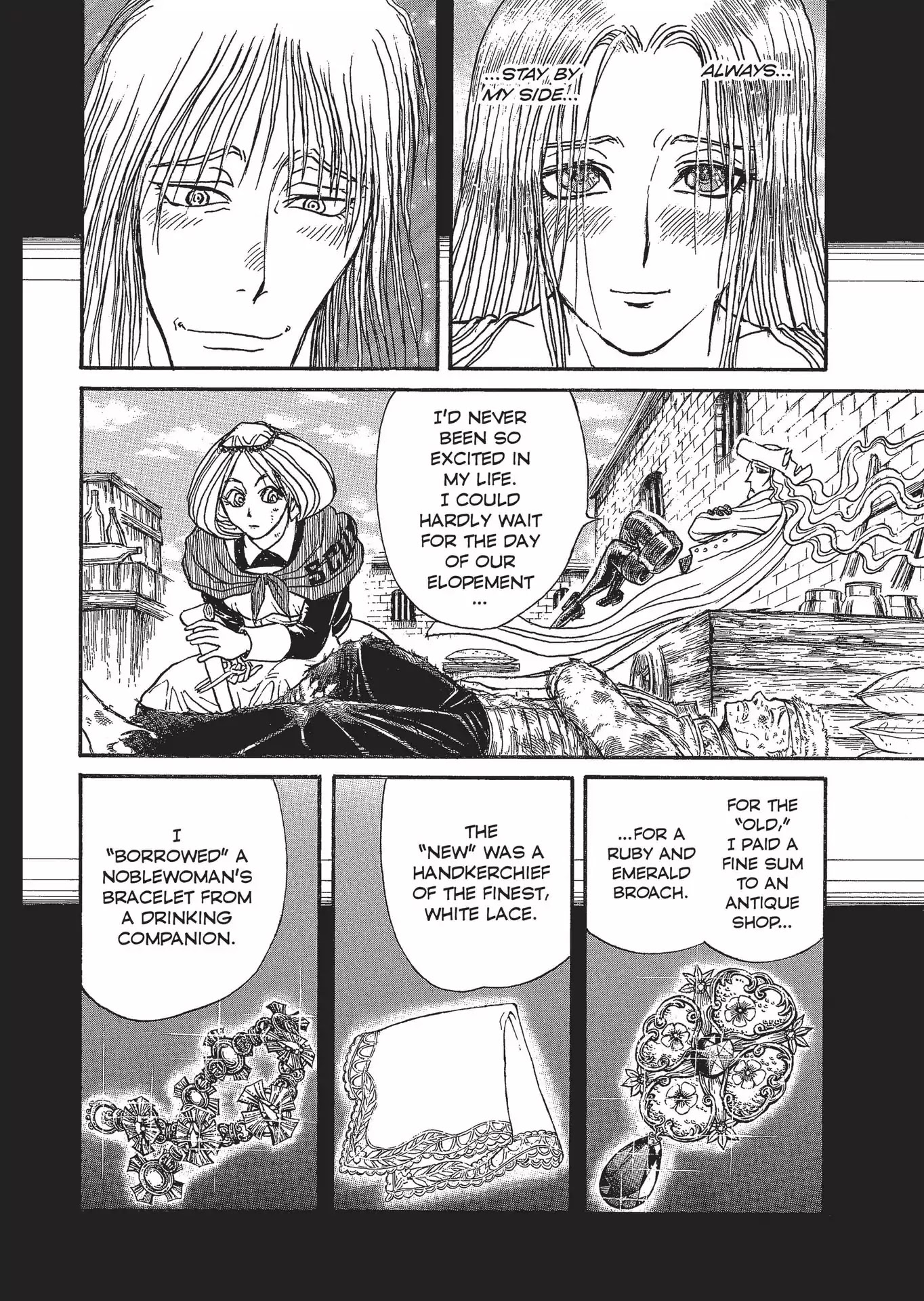 Kuro Hakubutsukan Springald Chapter 2.13 page 10 - Vol.2 Chapter 13: The Lady Hears of the Ghost's Death
