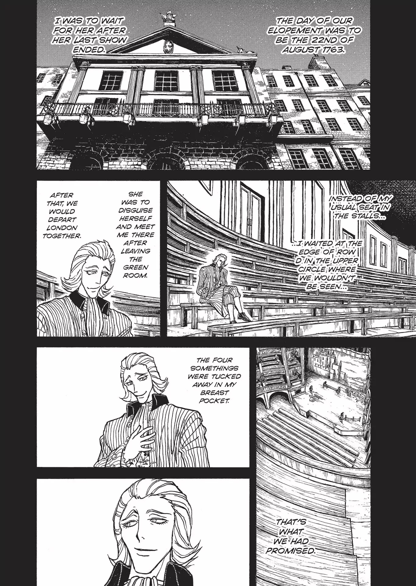Kuro Hakubutsukan Springald Chapter 2.13 page 12 - Vol.2 Chapter 13: The Lady Hears of the Ghost's Death