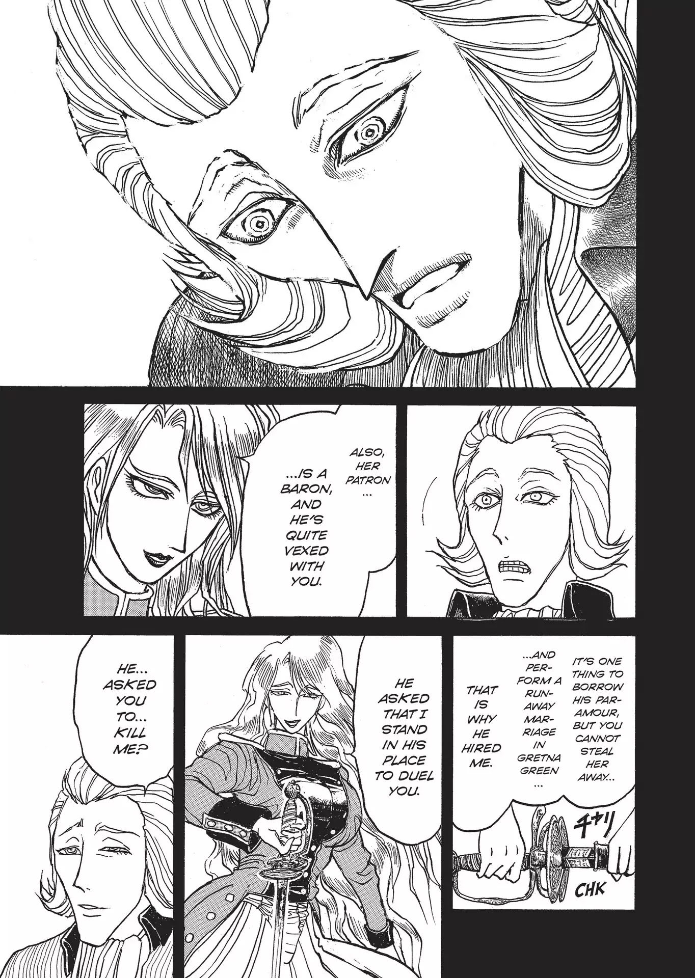 Kuro Hakubutsukan Springald Chapter 2.13 page 15 - Vol.2 Chapter 13: The Lady Hears of the Ghost's Death
