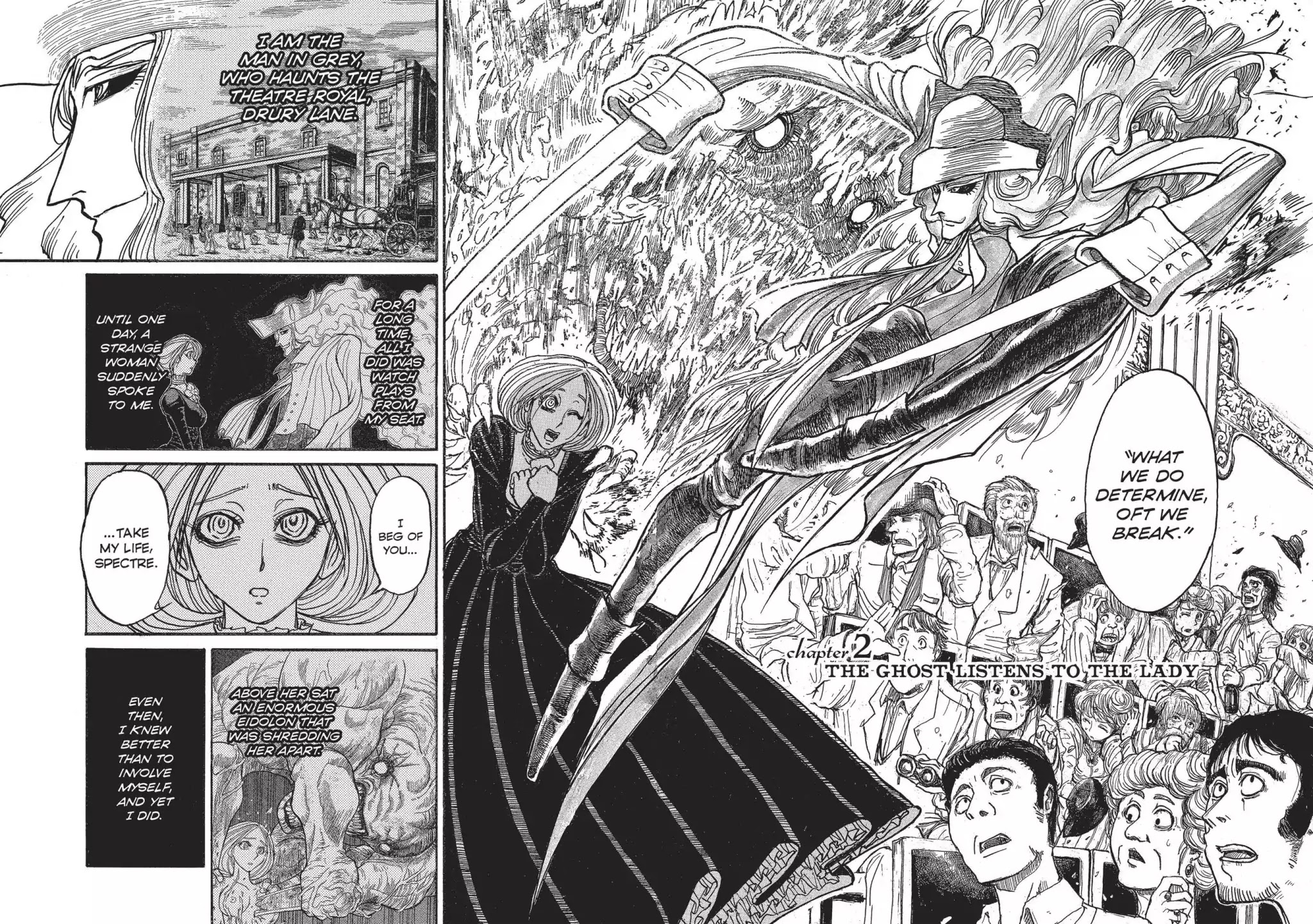 Kuro Hakubutsukan Springald Chapter 2.2 page 2 - Vol.2 Chapter 2: The Ghost Listens to the Lady